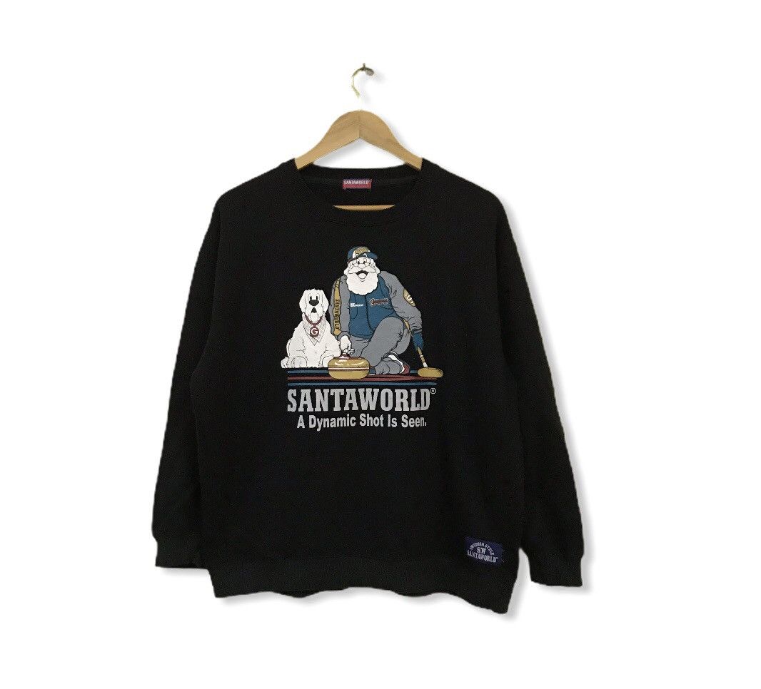 Santa Cruz Skateboards × Vintage Santa world a dynamic shot is seen sweatshirt Size US L / EU 52-54 / 3 - 1 Thumbnail