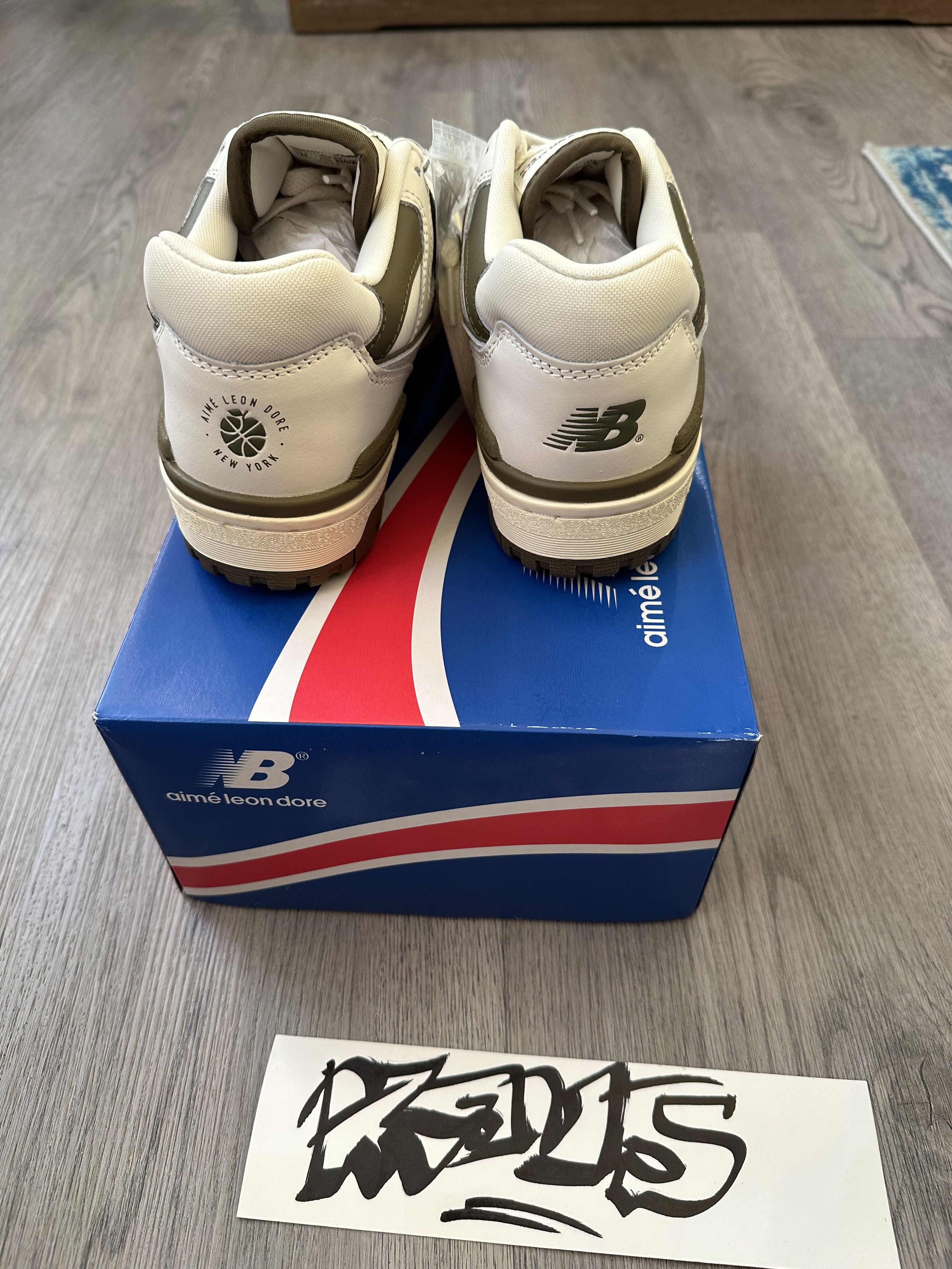 Aime Leon Dore × New Balance Aime Leon Dore x New Balance 550 Olive Size US 7 / EU 40 - 4 Thumbnail