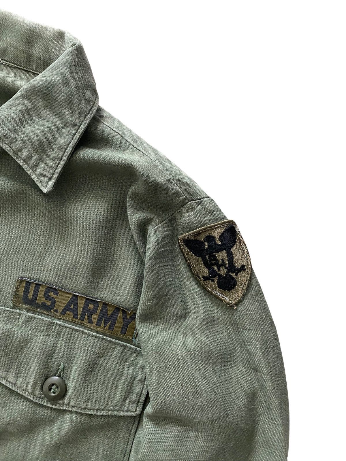 Vintage Vintage 70's JOHN LENNON Us Army Shirt BH Eagles Logo Size US L / EU 52-54 / 3 - 4 Thumbnail