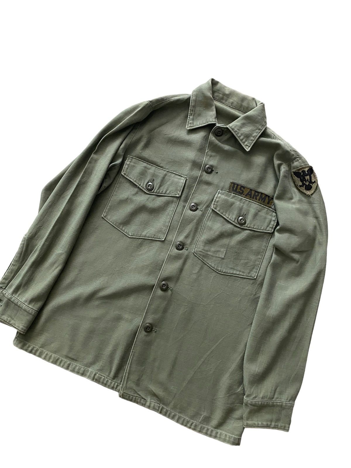 Vintage Vintage 70's JOHN LENNON Us Army Shirt BH Eagles Logo Size US L / EU 52-54 / 3 - 5 Thumbnail