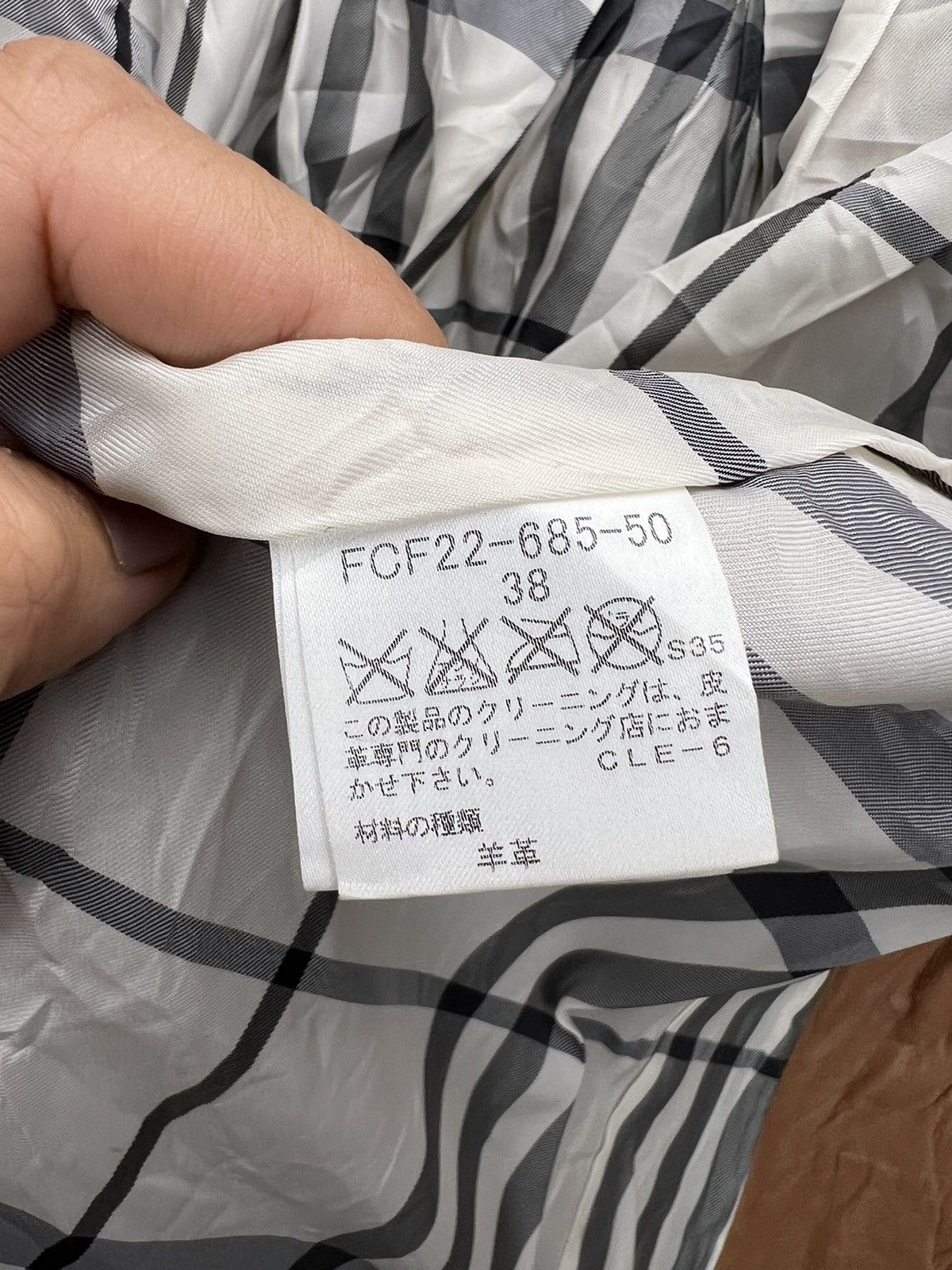 Burberry Burberry London Blue Label Leather Size XS / US 0-2 / IT 36-38 - 18 Thumbnail