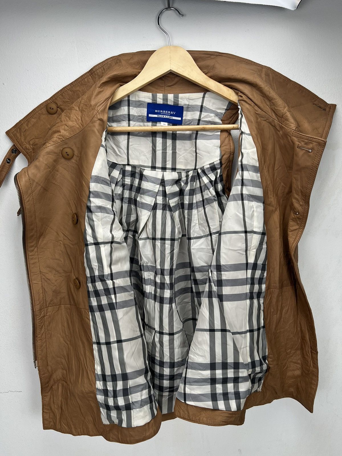 Burberry Burberry London Blue Label Leather Size XS / US 0-2 / IT 36-38 - 12 Thumbnail
