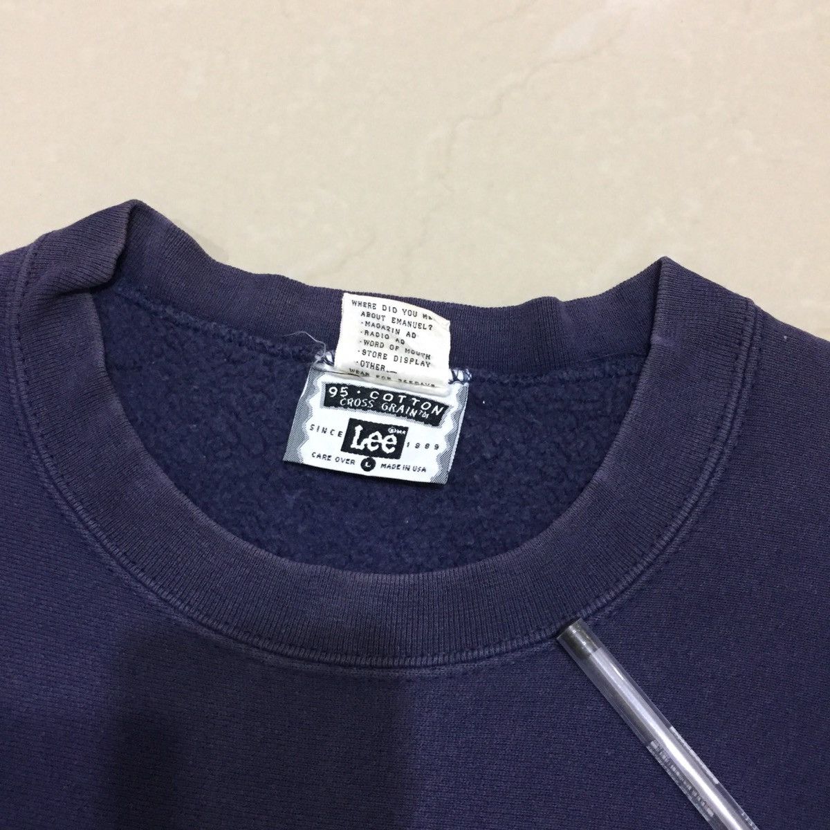 Lee × Vintage Vintage Lee Sweatshirt size L Size US L / EU 52-54 / 3 - 20 Thumbnail