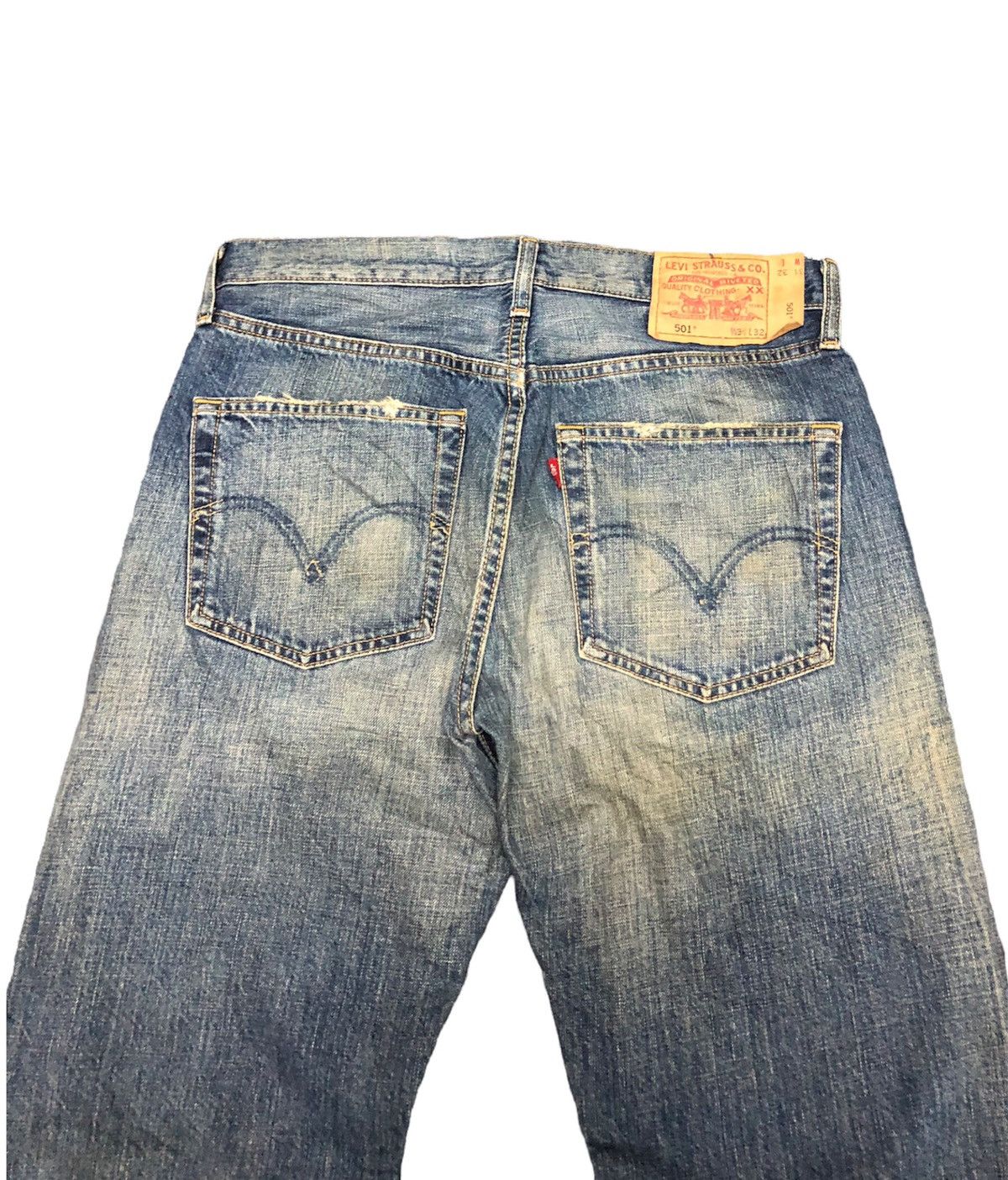Levi's Vintage Clothing Rare Vintage 501 2000s japan market USA fabric Size US 31 - 6 Thumbnail