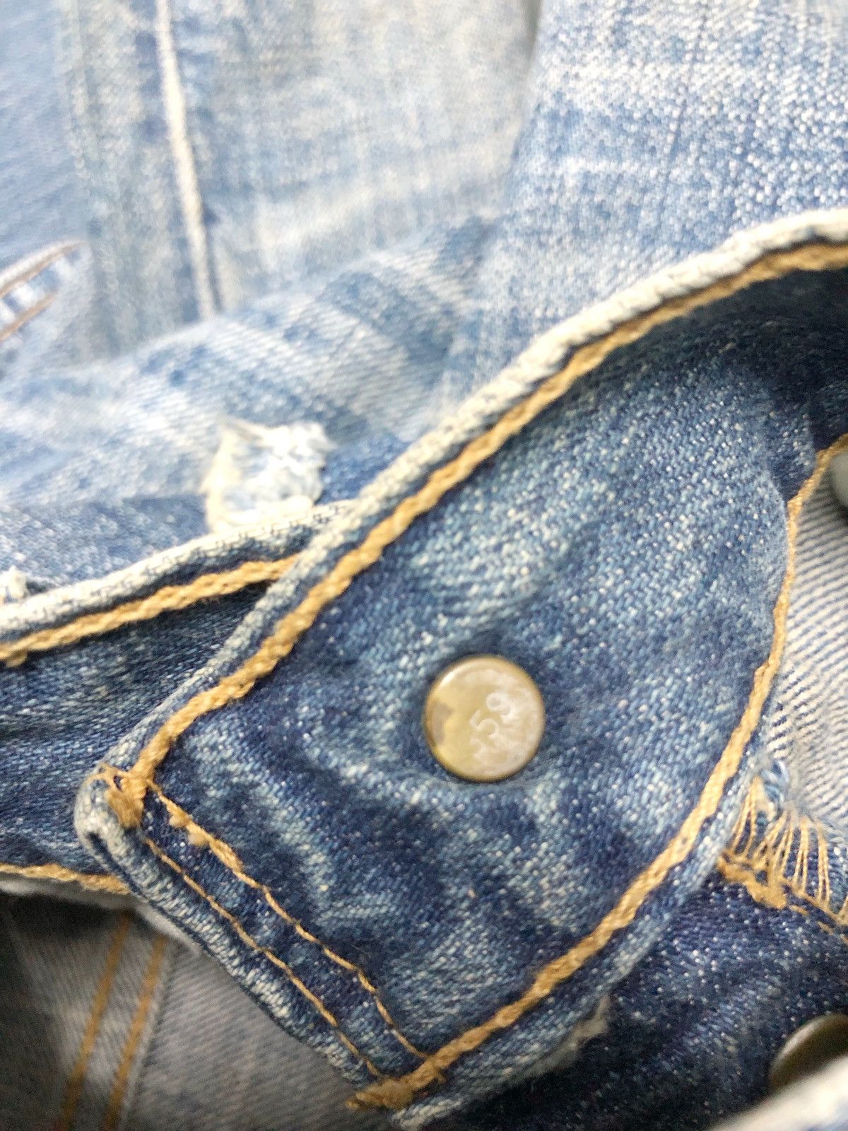Levi's Vintage Clothing Rare Vintage 501 2000s japan market USA fabric Size US 31 - 13 Thumbnail