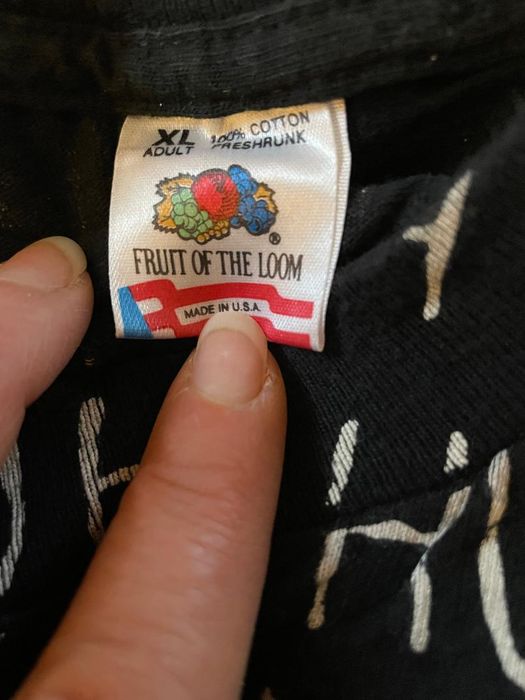 Fruit Of The Loom RARE VINTAGE 1193 BEAVIS AND BUTTHEAD OVERPRINT T ...