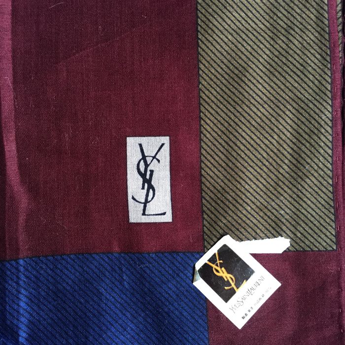 Yves Saint Laurent yves saint laurent handkerchief bandana Grailed