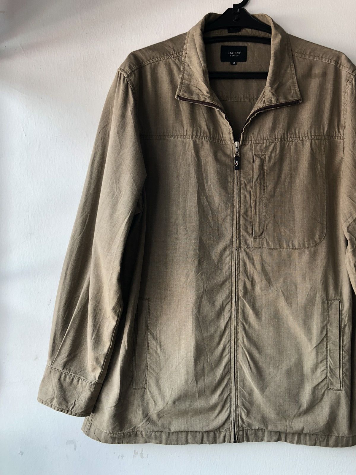 Designer × Japanese Brand × Yohji Yamamoto SACSNY Y’ACCS By Yohji Yamamoto Zipped Up Jacket Size US M / EU 48-50 / 2 - 4 Thumbnail