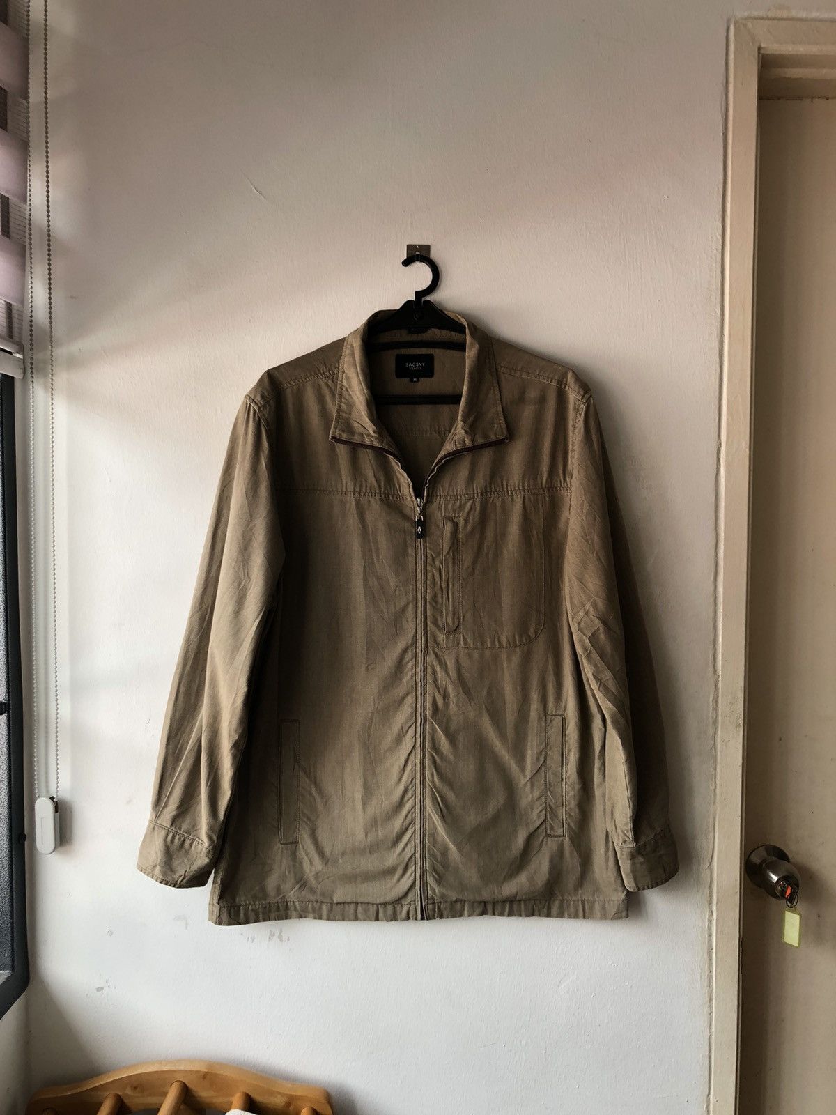 Designer × Japanese Brand × Yohji Yamamoto SACSNY Y’ACCS By Yohji Yamamoto Zipped Up Jacket Size US M / EU 48-50 / 2 - 6 Thumbnail