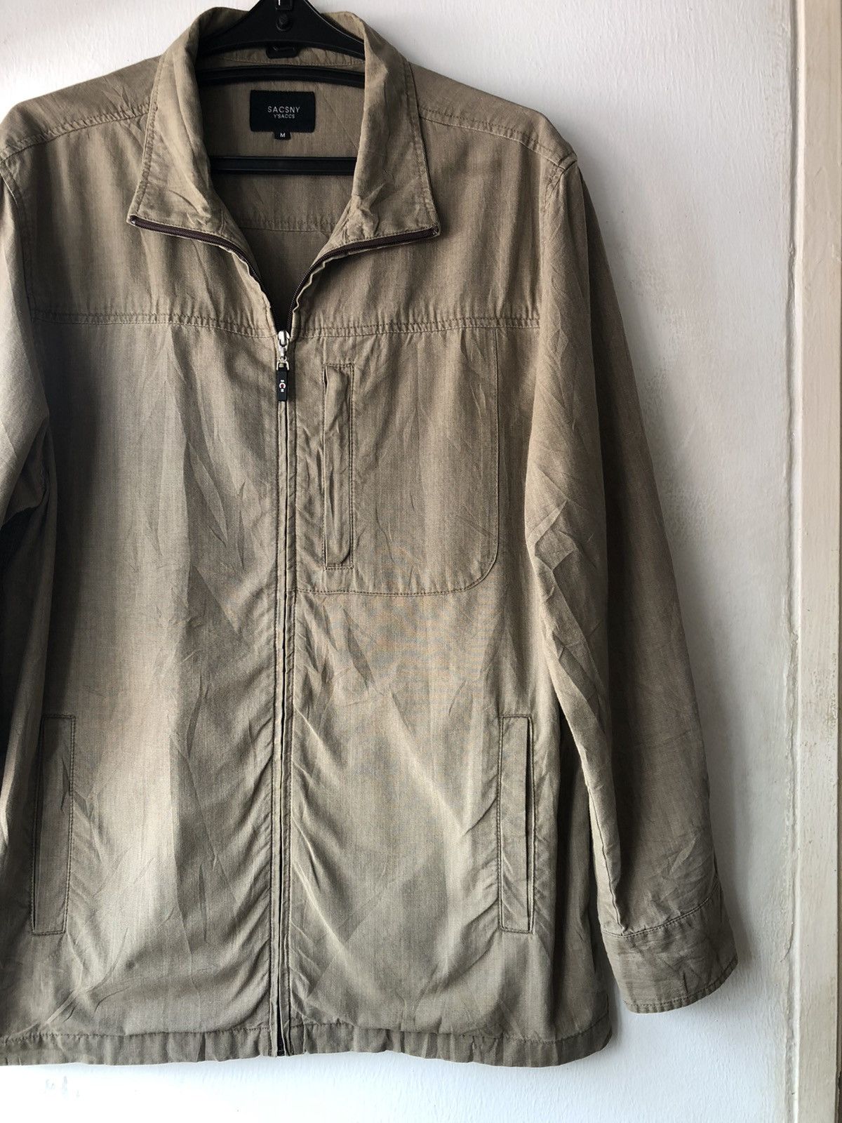 Designer × Japanese Brand × Yohji Yamamoto SACSNY Y’ACCS By Yohji Yamamoto Zipped Up Jacket Size US M / EU 48-50 / 2 - 5 Thumbnail