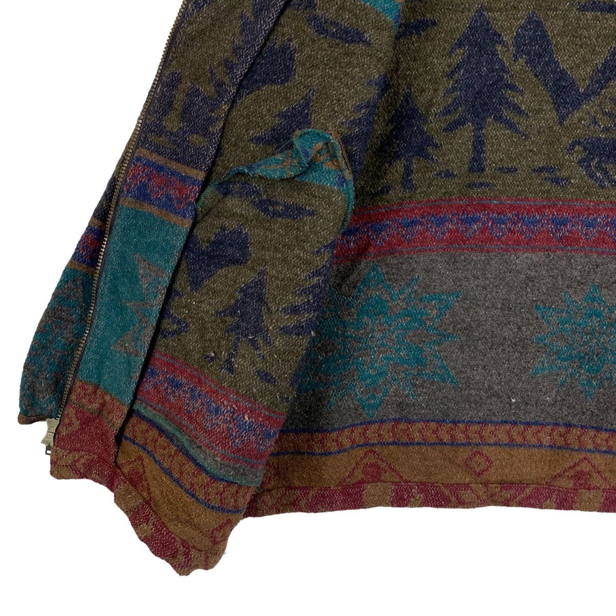 L.L. Bean × Vintage L.L.BEAN Outdoor Sportswear Aztec Motif Design Hoodie Jacket Size US XL / EU 56 / 4 - 7 Thumbnail
