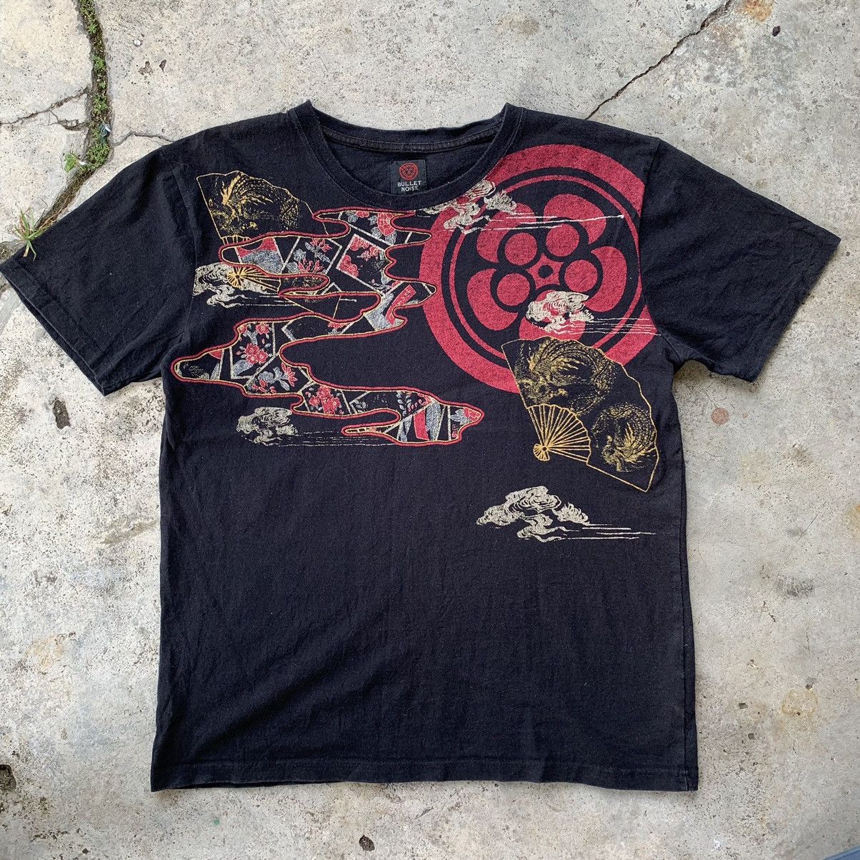 Japanese Brand Sukajan black tshirt tee Size US XL / EU 56 / 4 - 4 Thumbnail