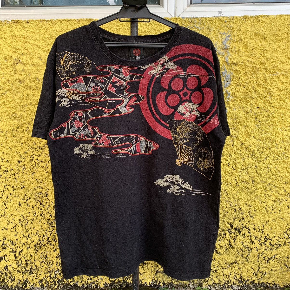 Japanese Brand Sukajan black tshirt tee Size US XL / EU 56 / 4 - 2 Thumbnail