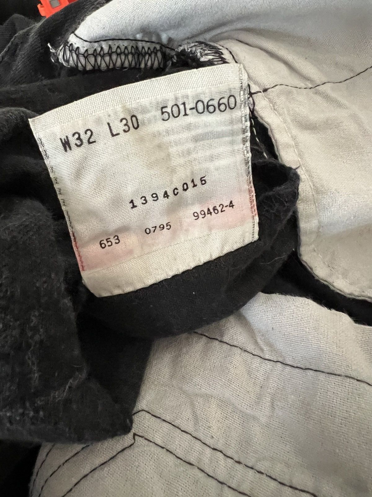 Levi's Vintage 1995 Levi’s 501 Fade Black Denim Jeans Size US 32 / EU 48 - 21 Thumbnail