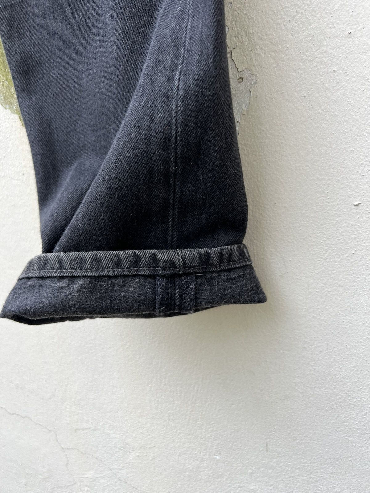 Levi's Vintage 1995 Levi’s 501 Fade Black Denim Jeans Size US 32 / EU 48 - 13 Thumbnail