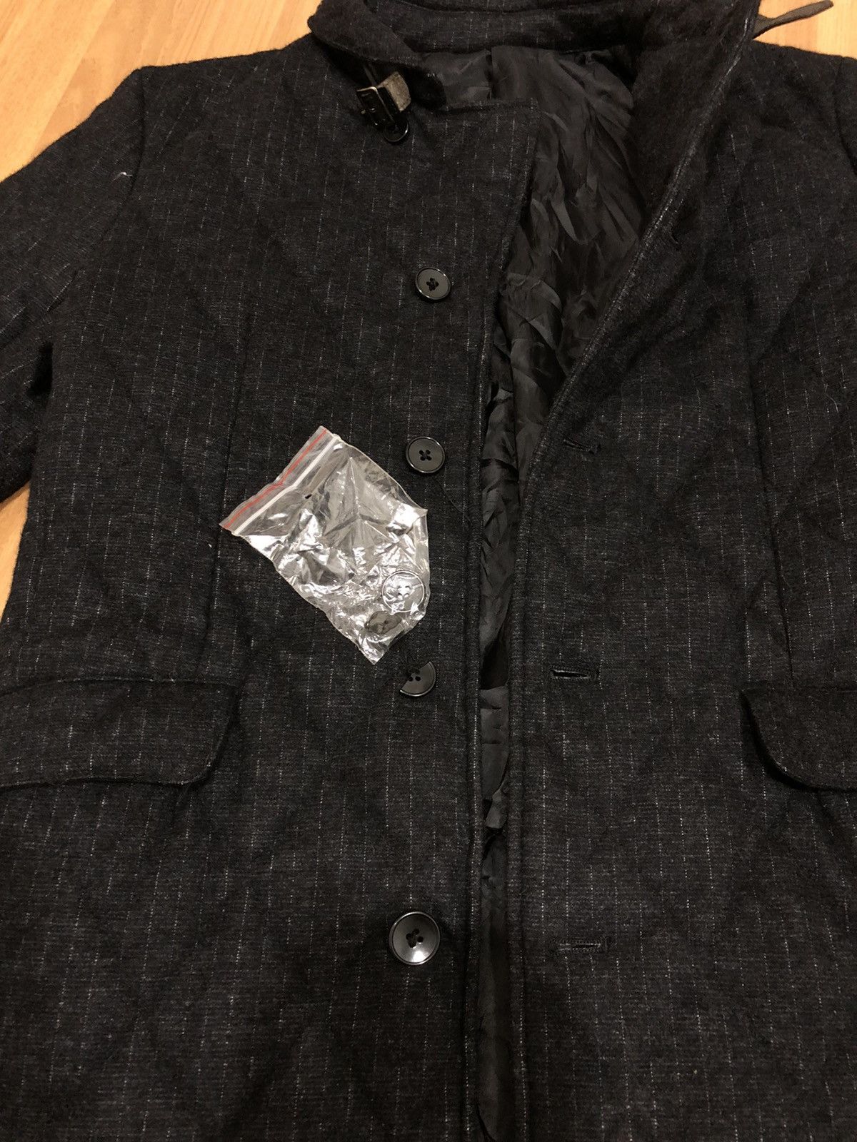 If Six Was Nine Takeo Kikuchi Quilted Wool Jacket🔥 Size US L / EU 52-54 / 3 - 16 Thumbnail