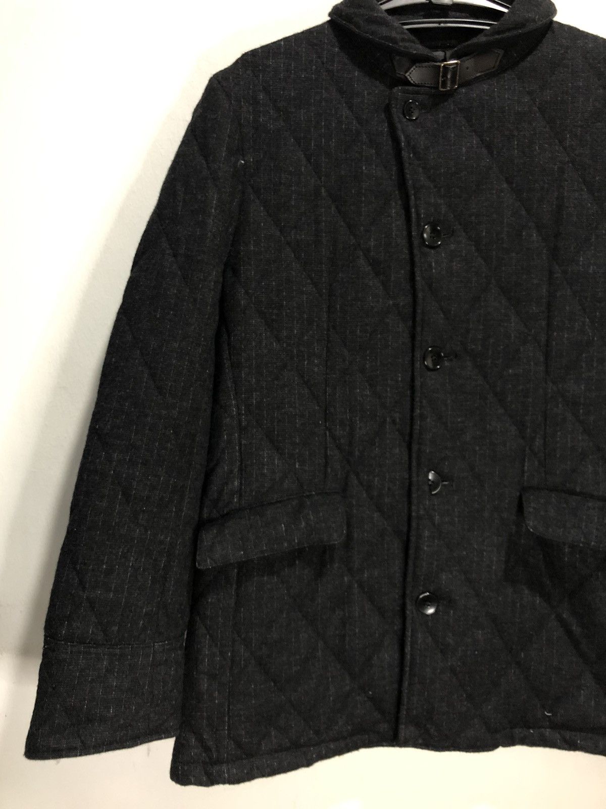 If Six Was Nine Takeo Kikuchi Quilted Wool Jacket🔥 Size US L / EU 52-54 / 3 - 3 Thumbnail