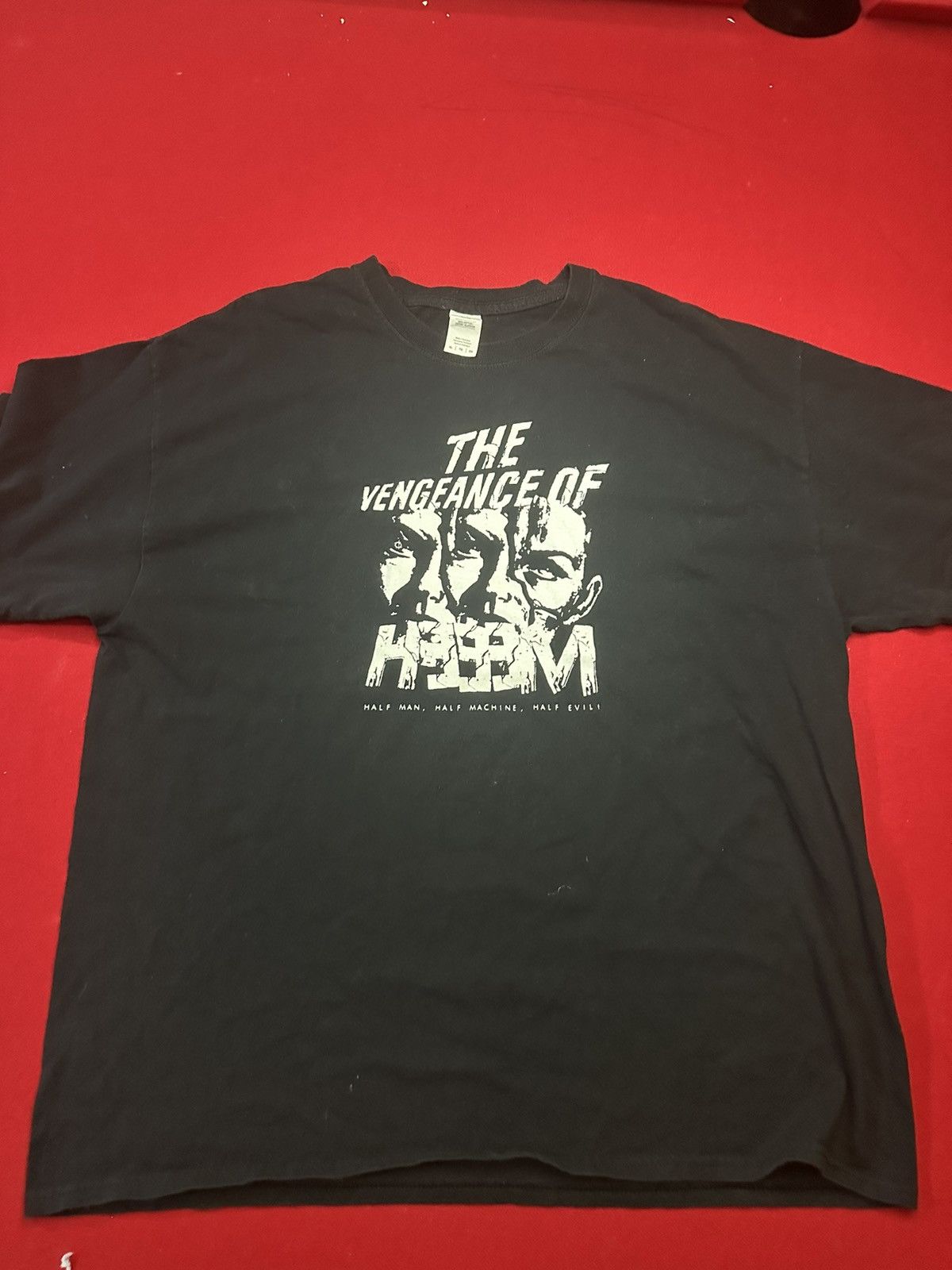 Half Evil OG Half Evil x H33m Tee Size US XL / EU 56 / 4 - 1 Thumbnail