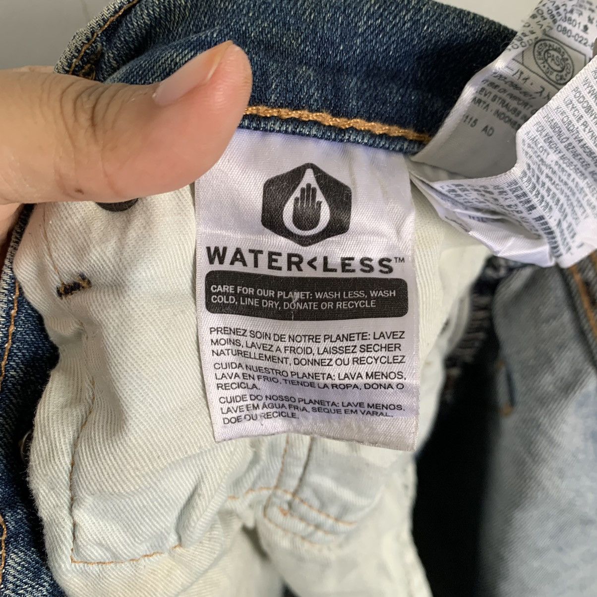 Levi's Vintage Levis 505 Big E Denim Jeans Size US 34 / EU 50 - 15 Thumbnail