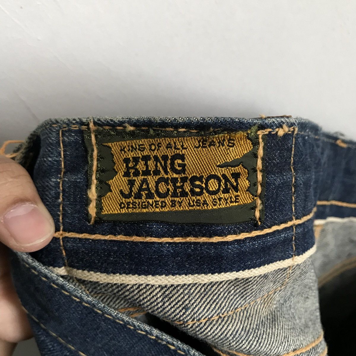 Japanese Brand King Jackson Denim Jeans Size US 34 / EU 50 - 8 Thumbnail