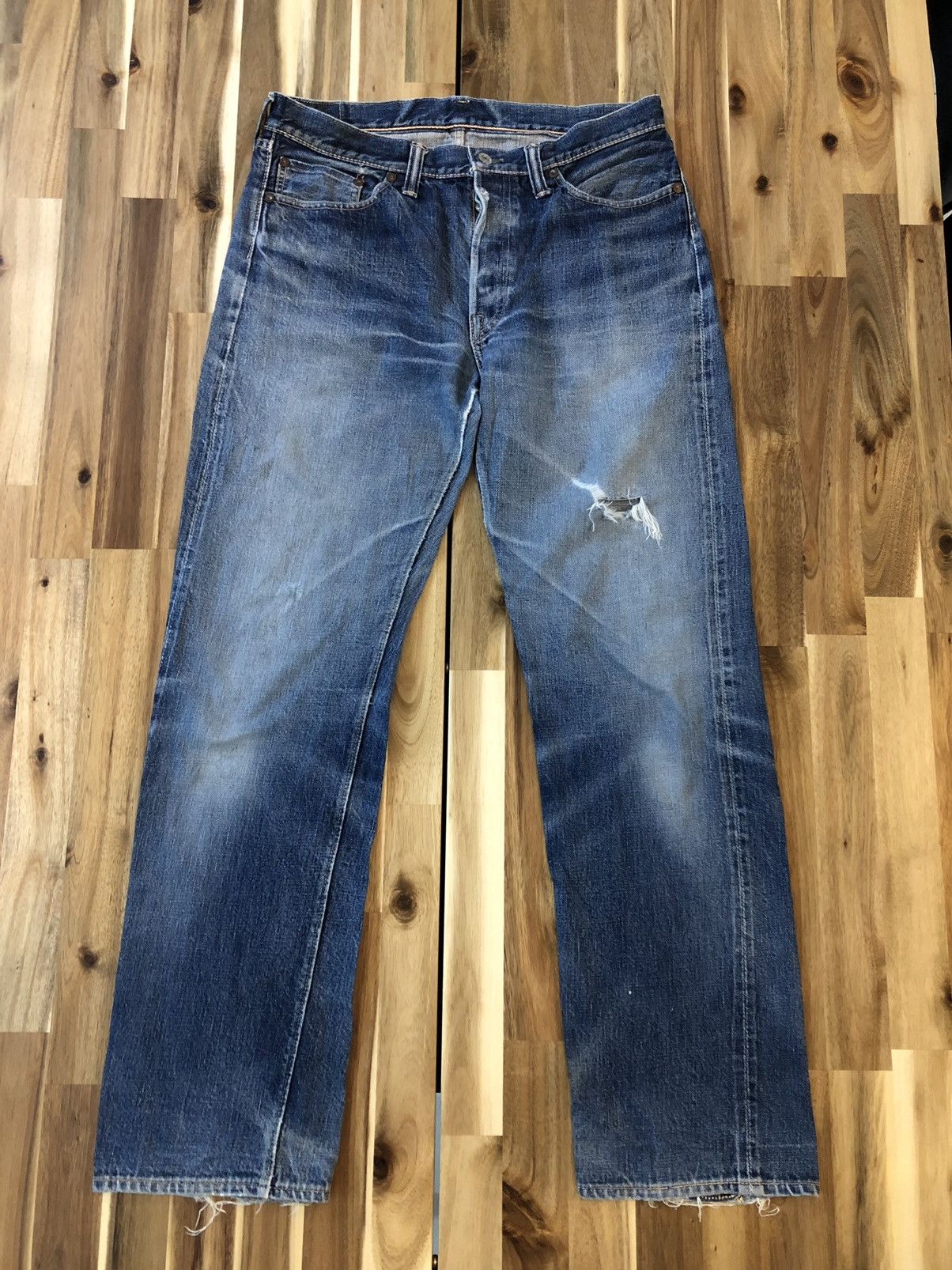 Undercover Double Works Union Made Selvedge Japanese Brand Denim Size US 32 / EU 48 - 1 Thumbnail