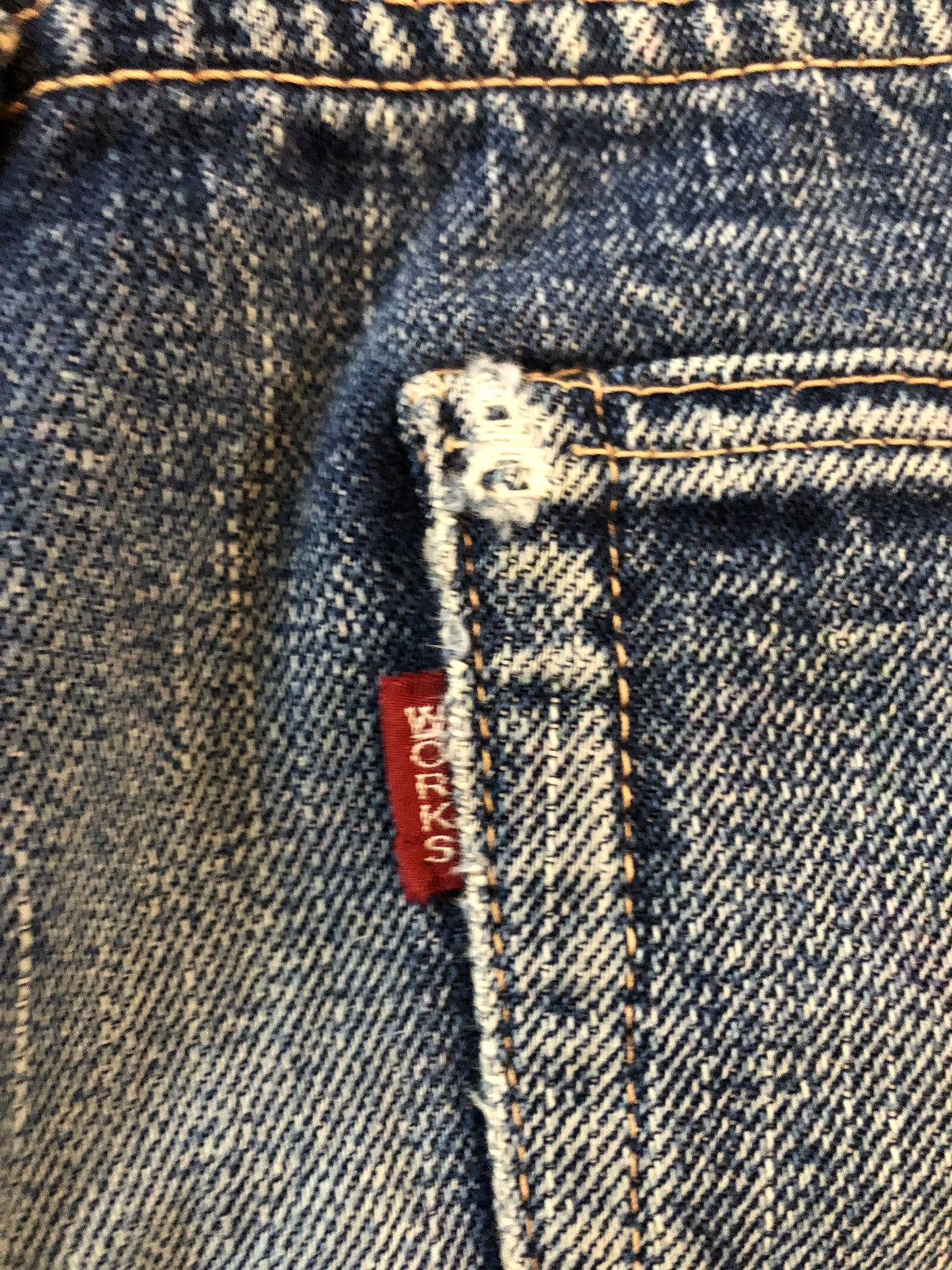 Undercover Double Works Union Made Selvedge Japanese Brand Denim Size US 32 / EU 48 - 10 Thumbnail