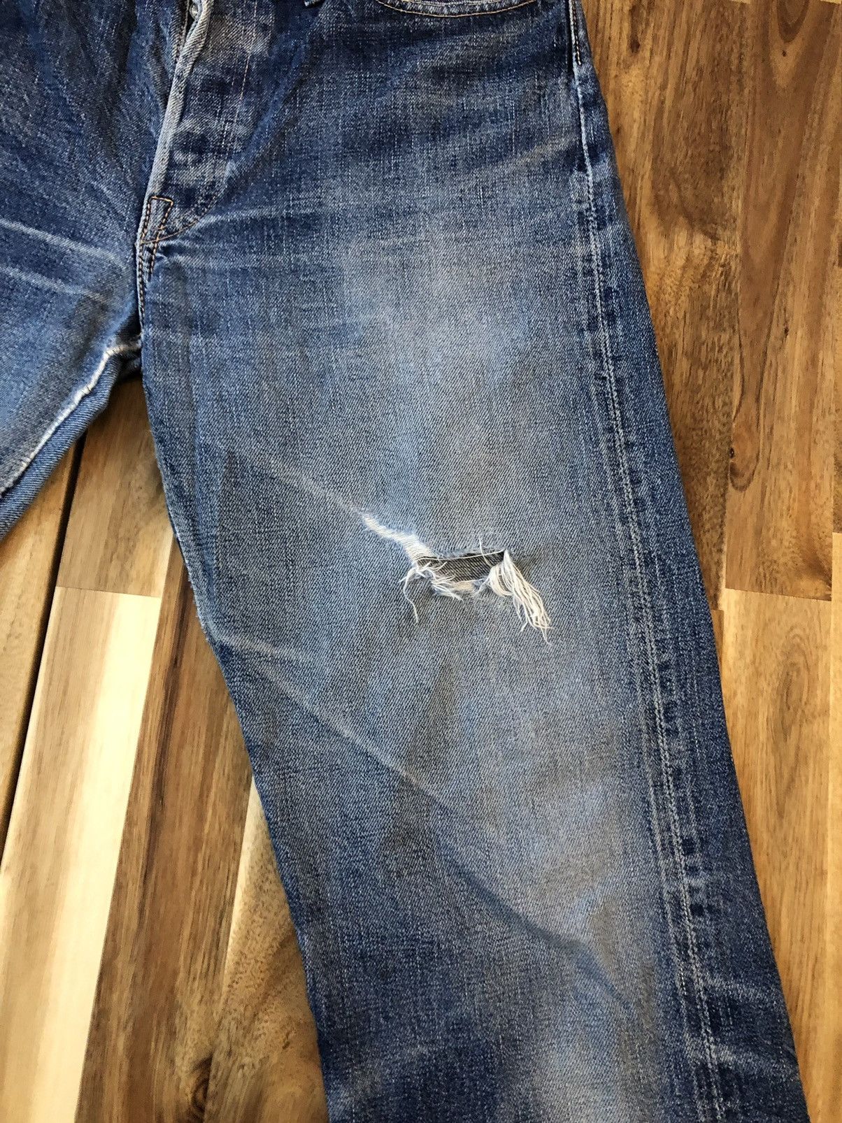 Undercover Double Works Union Made Selvedge Japanese Brand Denim Size US 32 / EU 48 - 3 Thumbnail