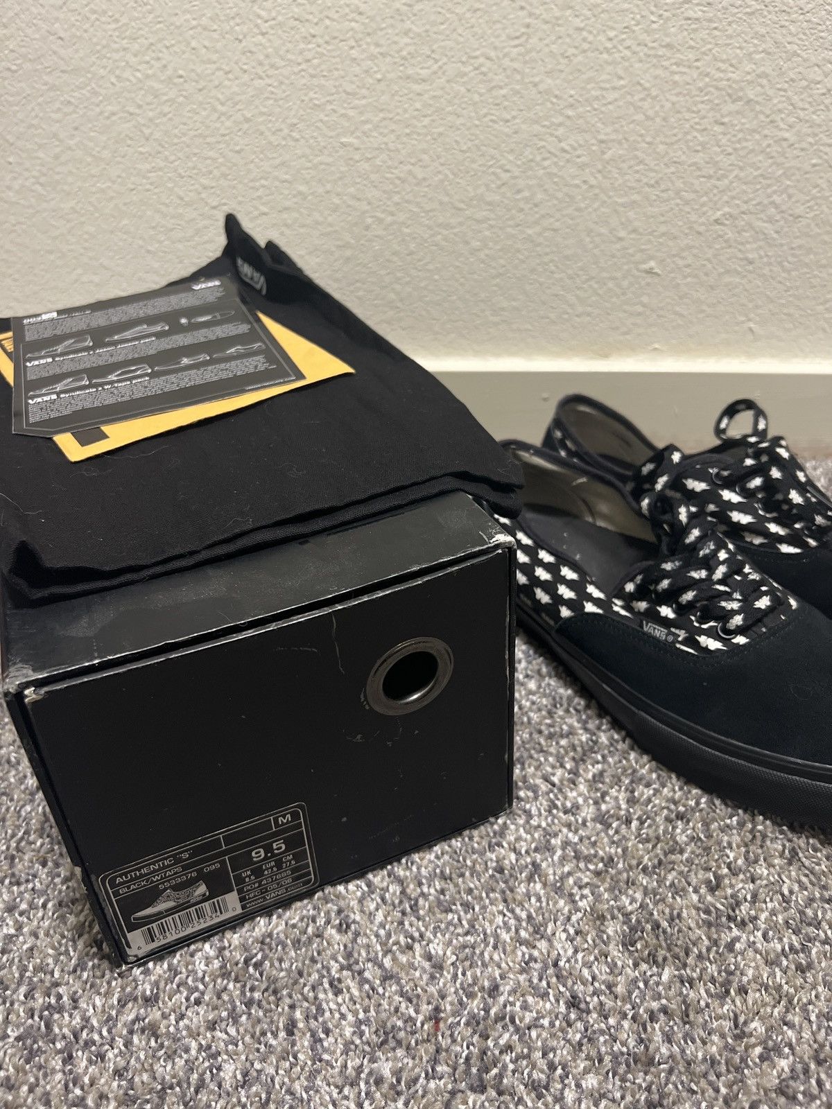 Wtaps 2006 Wings Wtap Black Vans Size US 9.5 / EU 42-43 - 7 Thumbnail
