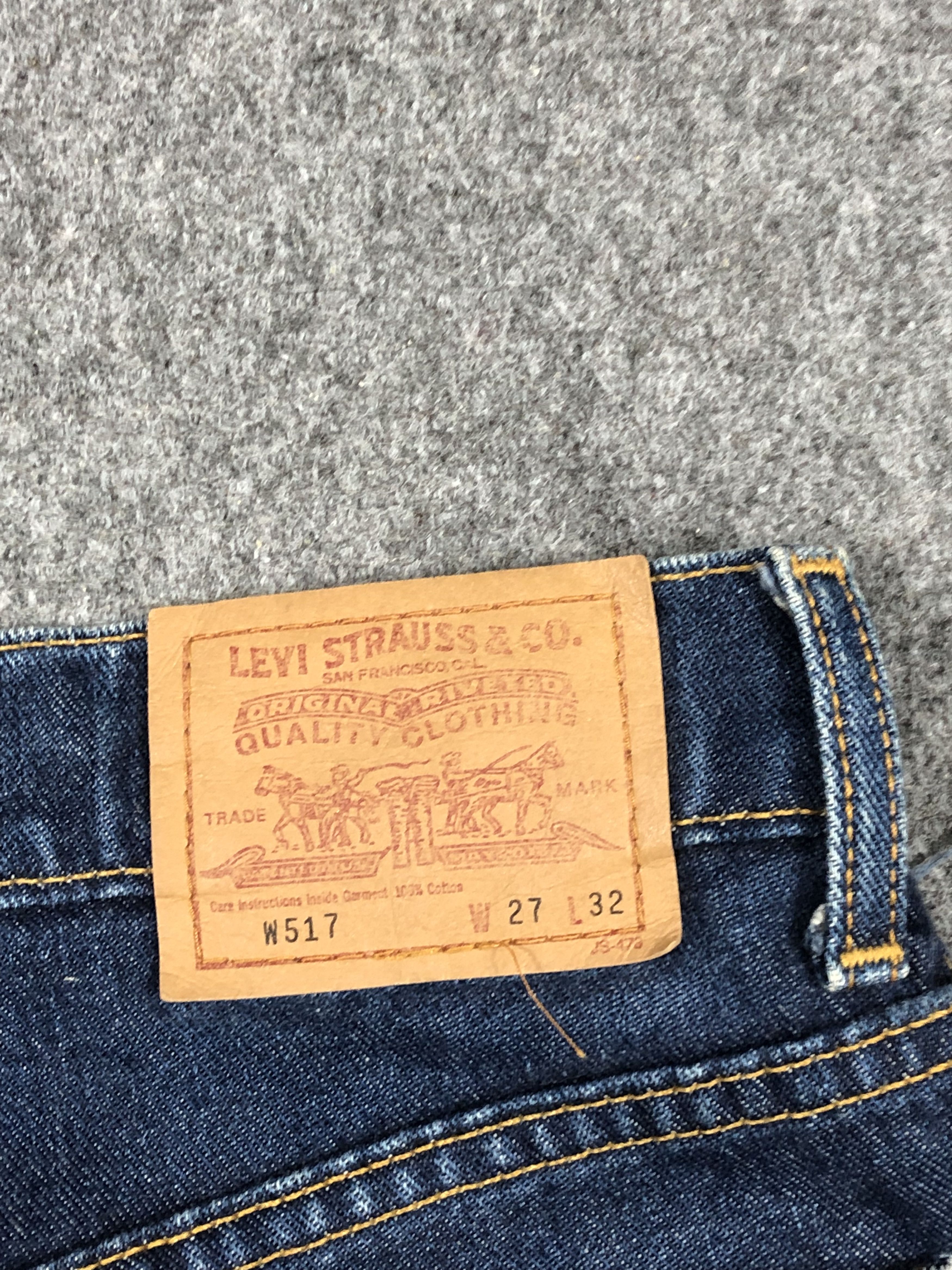 Levi's Vintage 90s Levis 517 Flared Bootcut Jeans DPP0018 Size US 26 / EU 42 - 5 Thumbnail