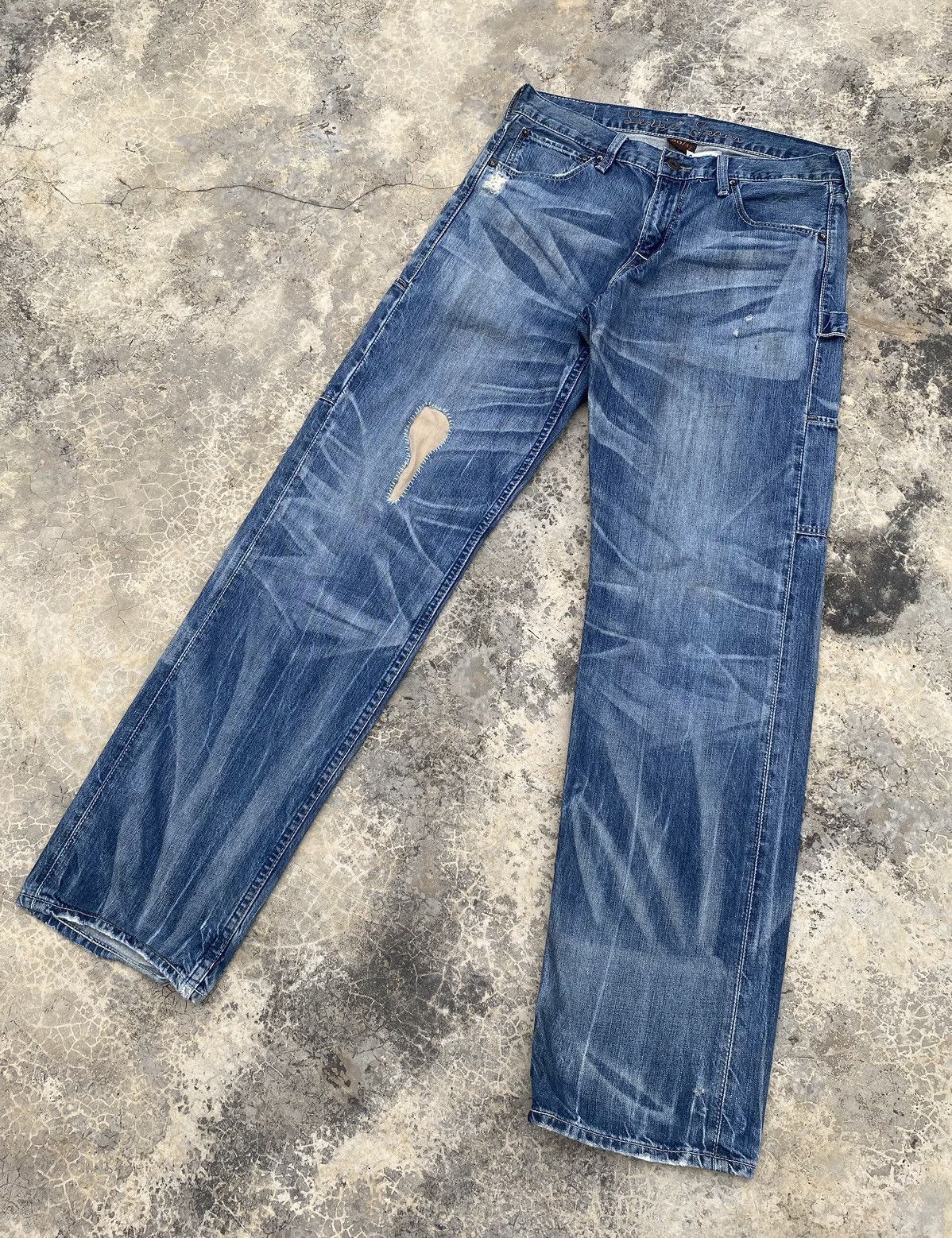 Levi's Vintage Levis 203 Boro Stitch Distressed Carpenter Pant Size US 31 - 1 Thumbnail