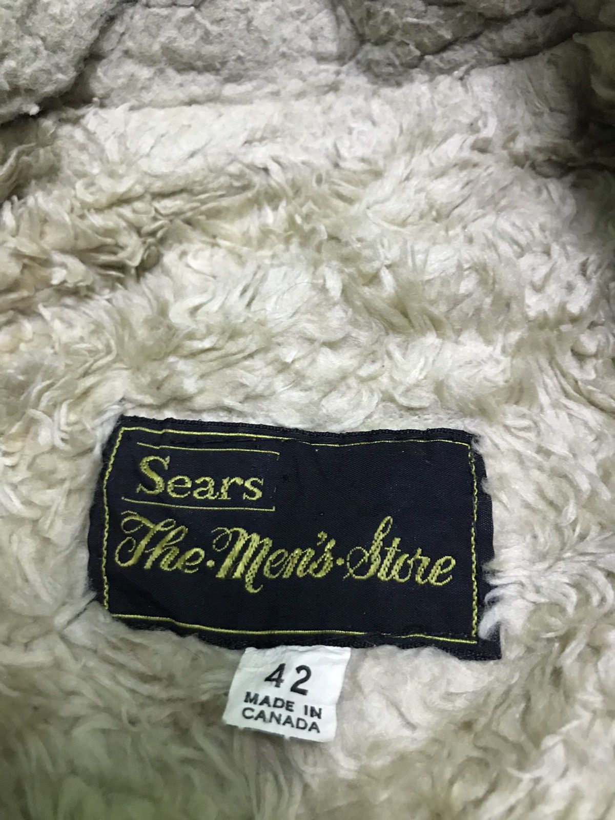 Sears Vintage Sears sherpa leather jacket Size US L / EU 52-54 / 3 - 5 Thumbnail