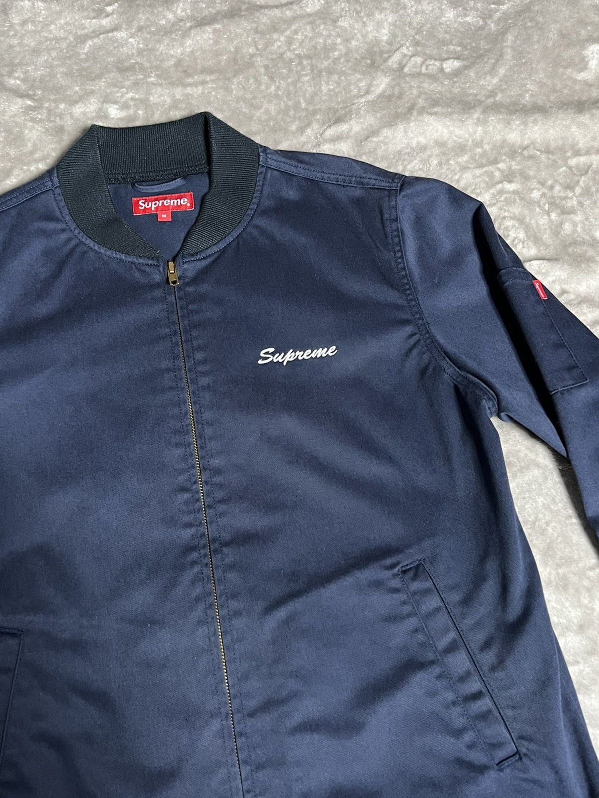 Supreme Supreme White Castle Work Jacket | Grailed