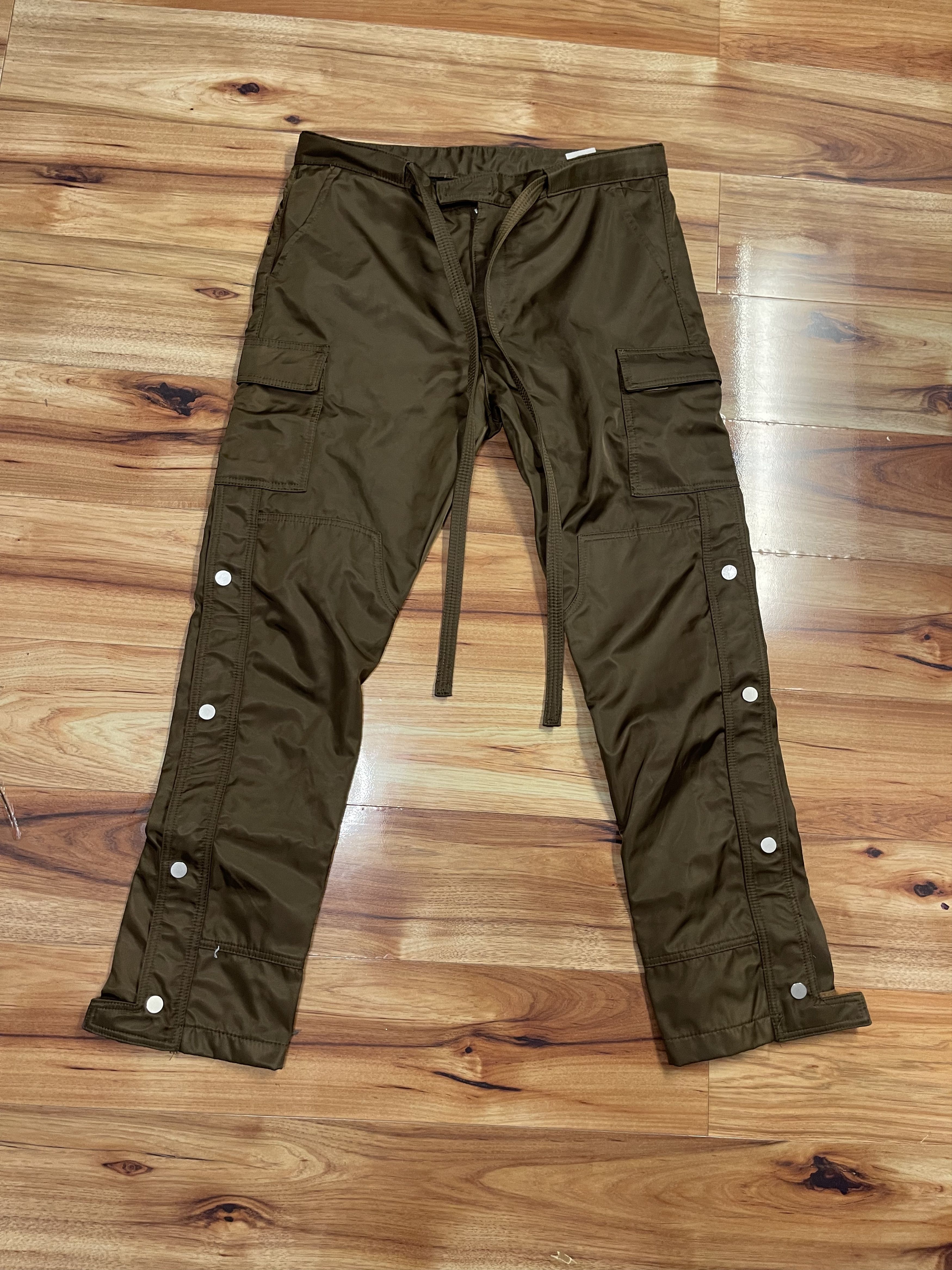 MNML Mnml snap zipper cargo pants Grailed
