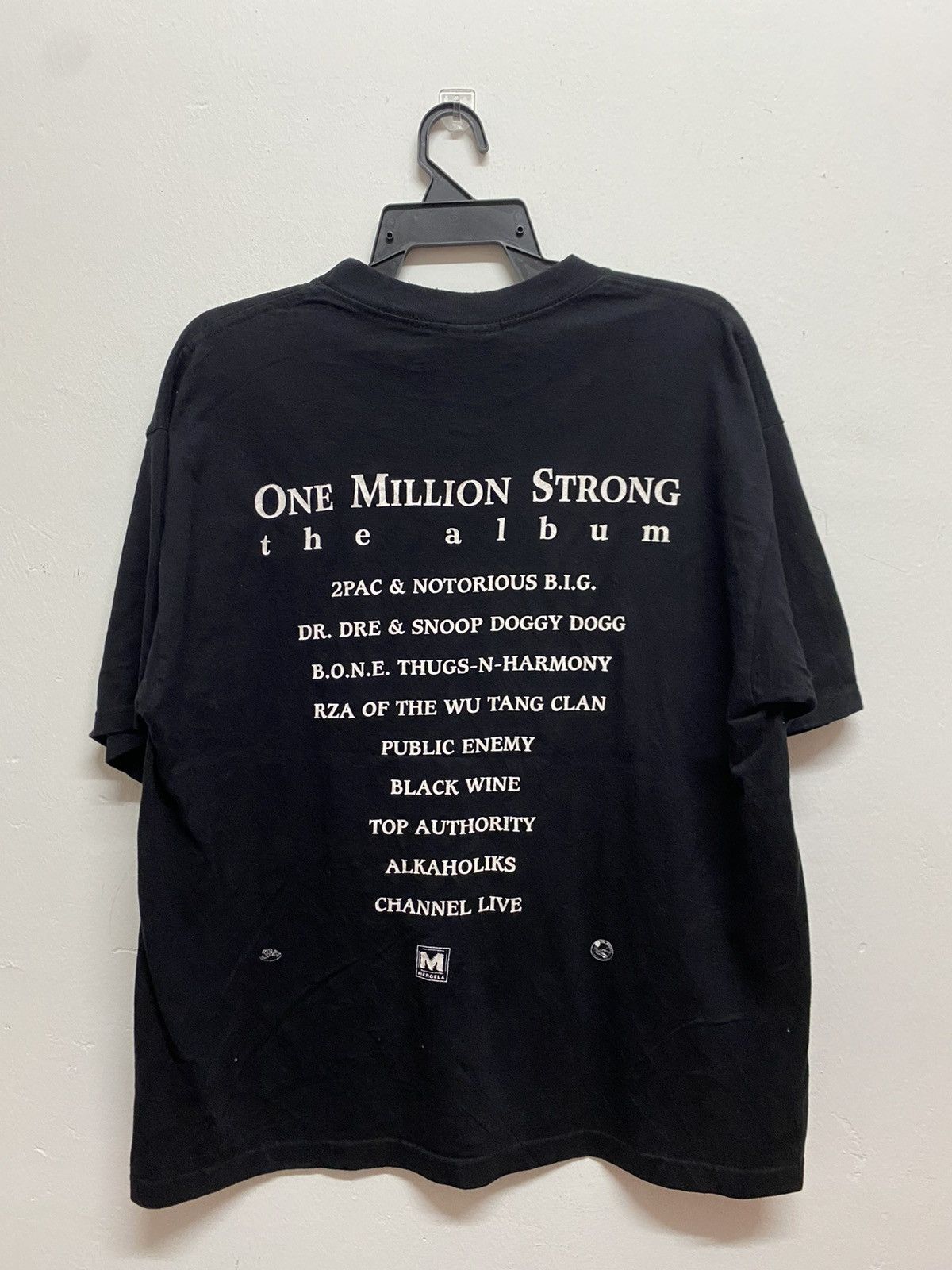Rap Tees × Vintage Vintage 90’s One Million Song Snoop Dogg Dr Dre Public Enemy Size US XL / EU 56 / 4 - 1 Thumbnail