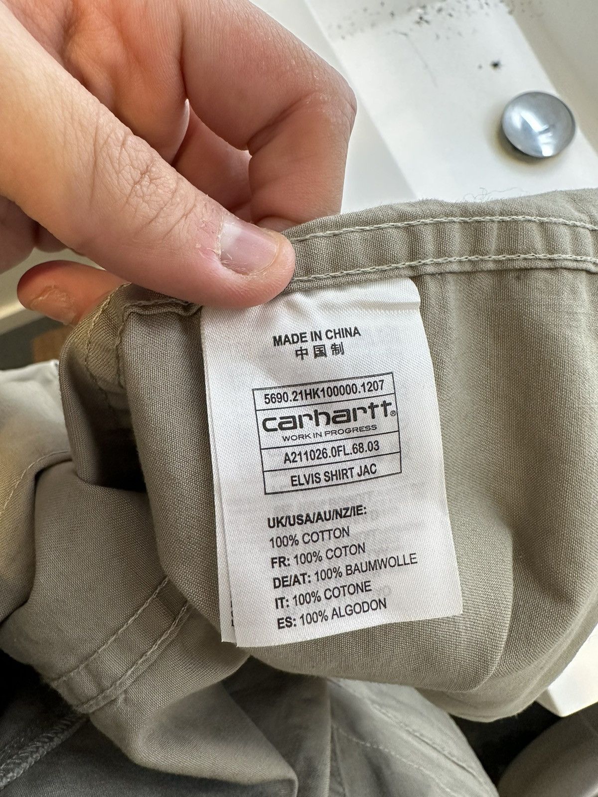 Carhartt × Carhartt Wip Carhartt WIP SS21, Elvis Shirt Jacket Size US M / EU 48-50 / 2 - 4 Thumbnail