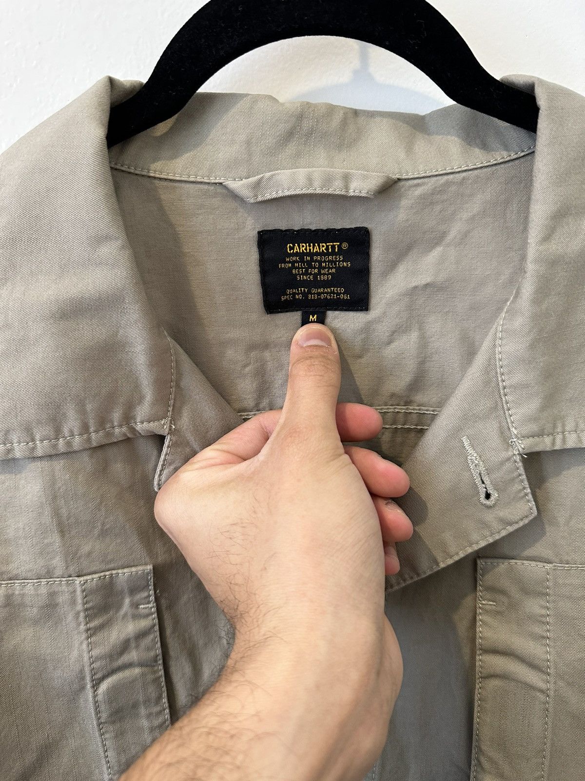 Carhartt × Carhartt Wip Carhartt WIP SS21, Elvis Shirt Jacket Size US M / EU 48-50 / 2 - 5 Thumbnail