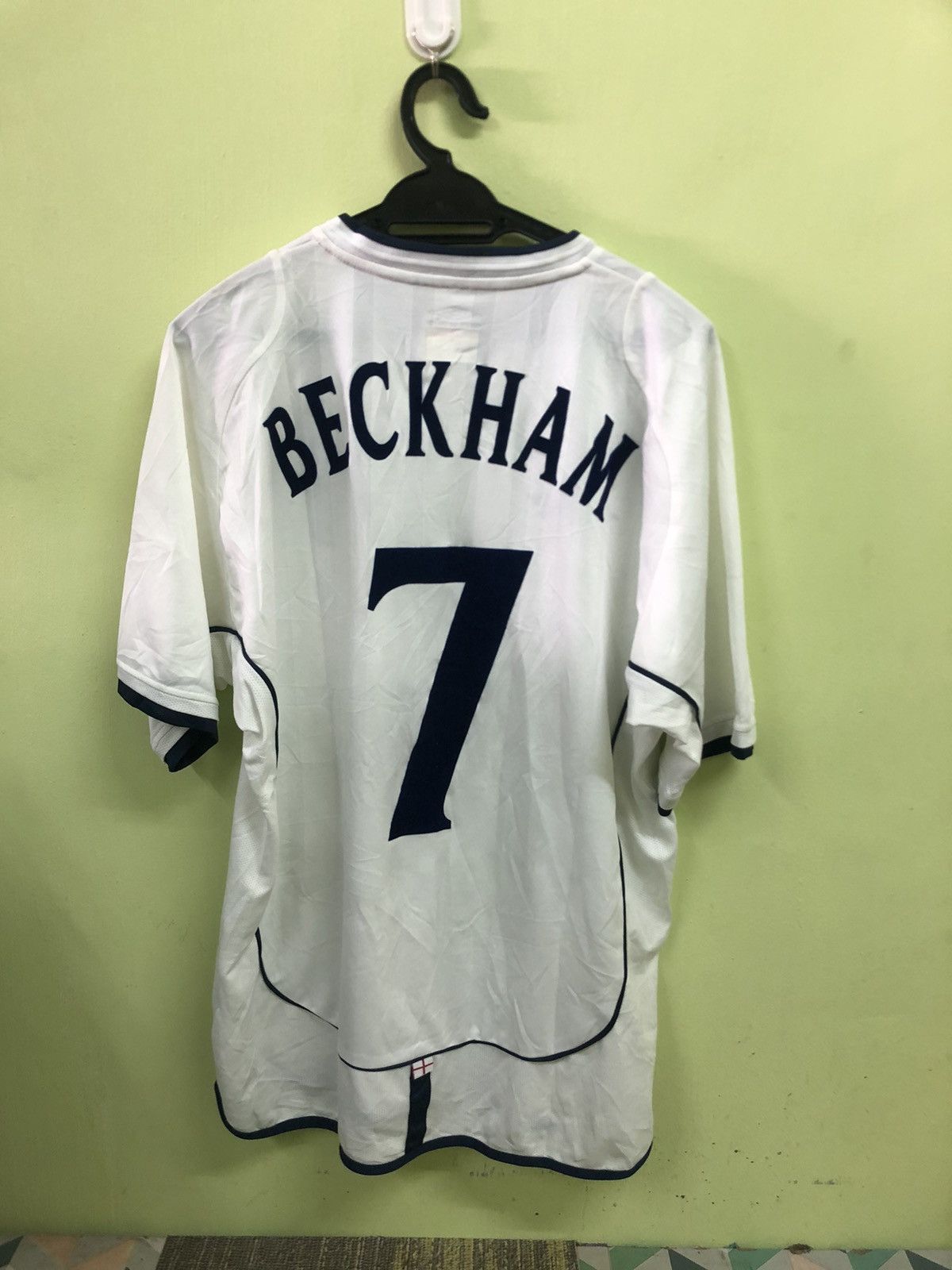 🔥Steal🔥England V Sweden Beckham Jersey 2002