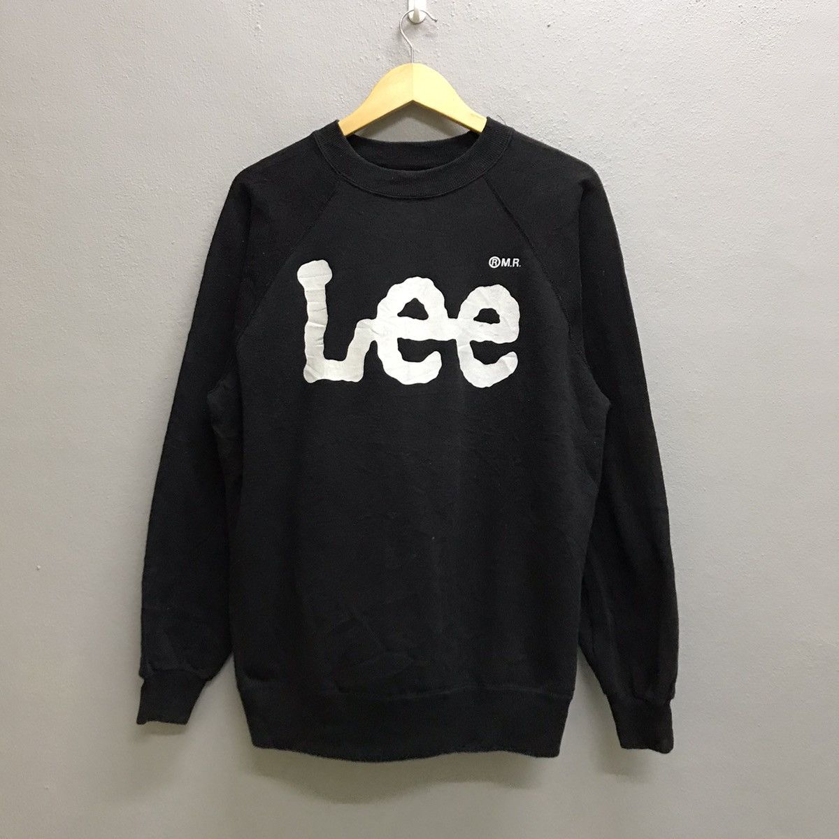 Hanes × Lee × Vintage Vintage 90s Lee Biglogo Hanes Activewear Sweatshirt Size US M / EU 48-50 / 2 - 3 Thumbnail