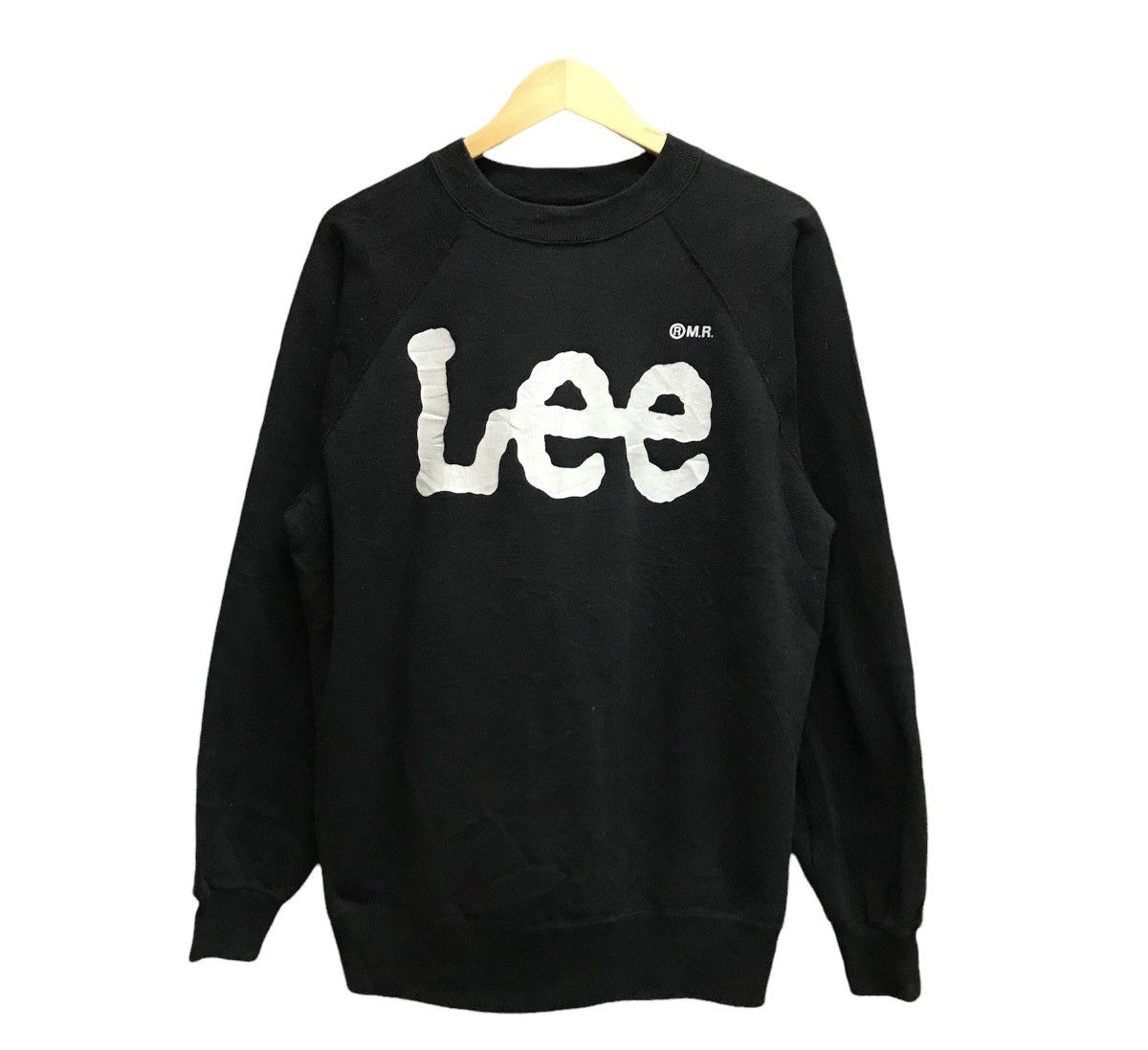 Hanes × Lee × Vintage Vintage 90s Lee Biglogo Hanes Activewear Sweatshirt Size US M / EU 48-50 / 2 - 1 Thumbnail