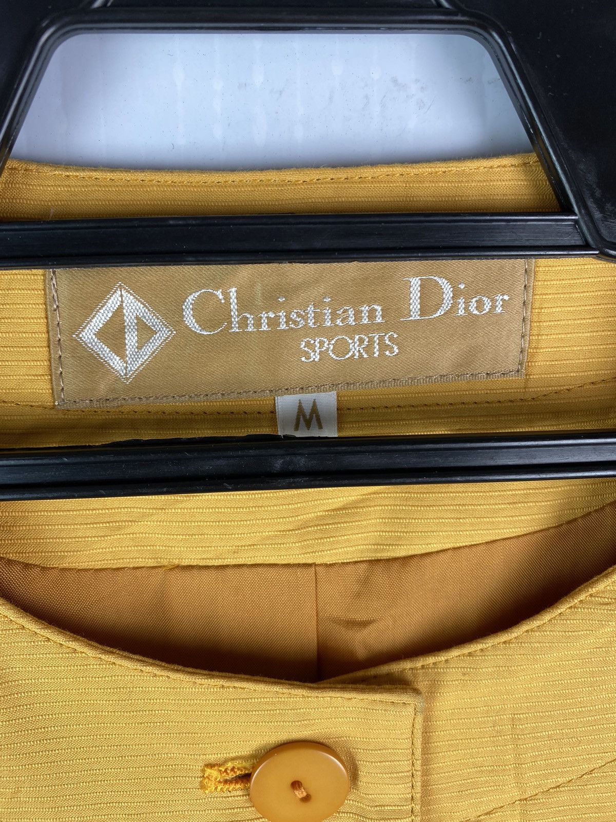 Christian Dior Monsieur × Vintage Vintage 80s Christian Dior Sports tartan design blazer coat Size US M / EU 48-50 / 2 - 6 Thumbnail