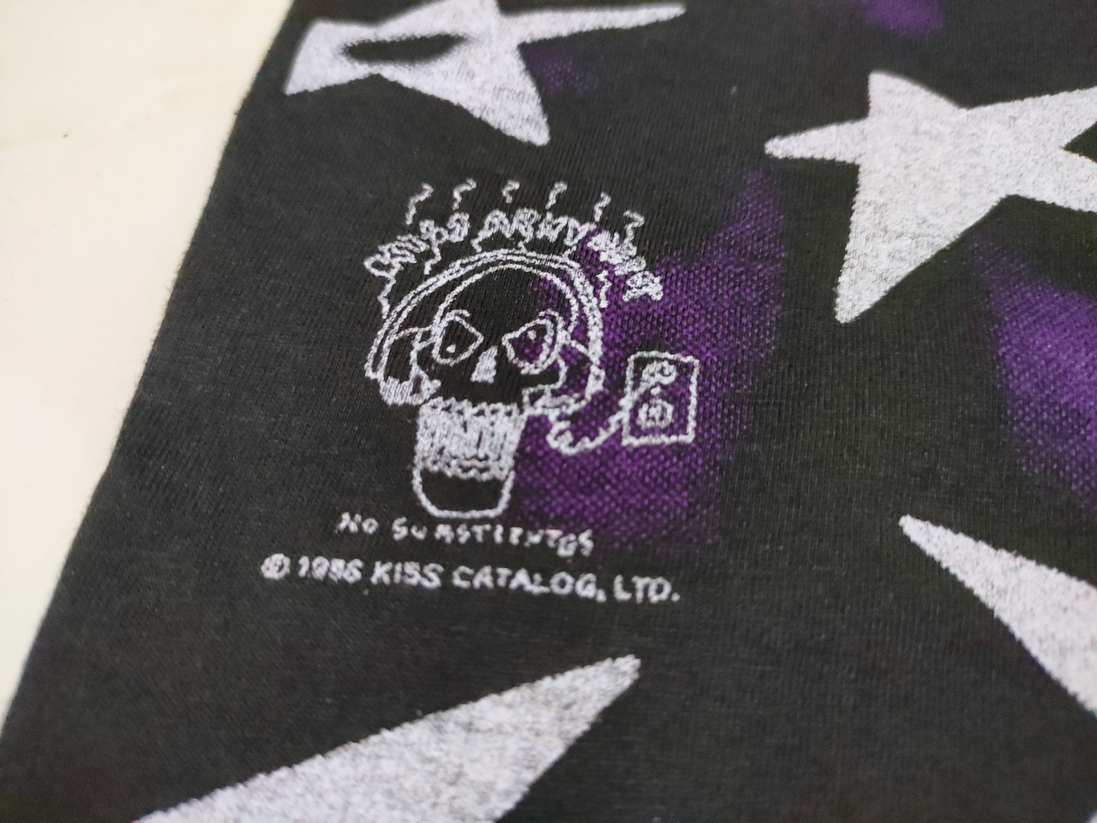 KISS × Vintage Vintage Kiss Over Print Music Rock Band AOP Tee Size US XL / EU 56 / 4 - 8 Thumbnail