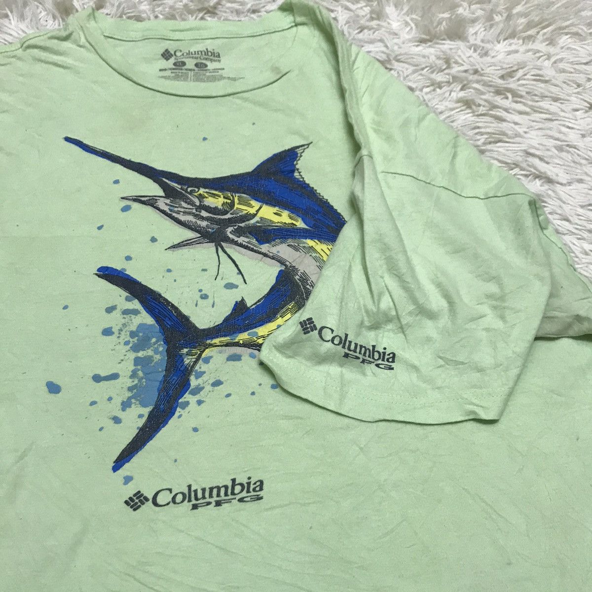 Columbia Columbia pfg fishing figure tshirt Size US XL / EU 56 / 4 - 9 Thumbnail