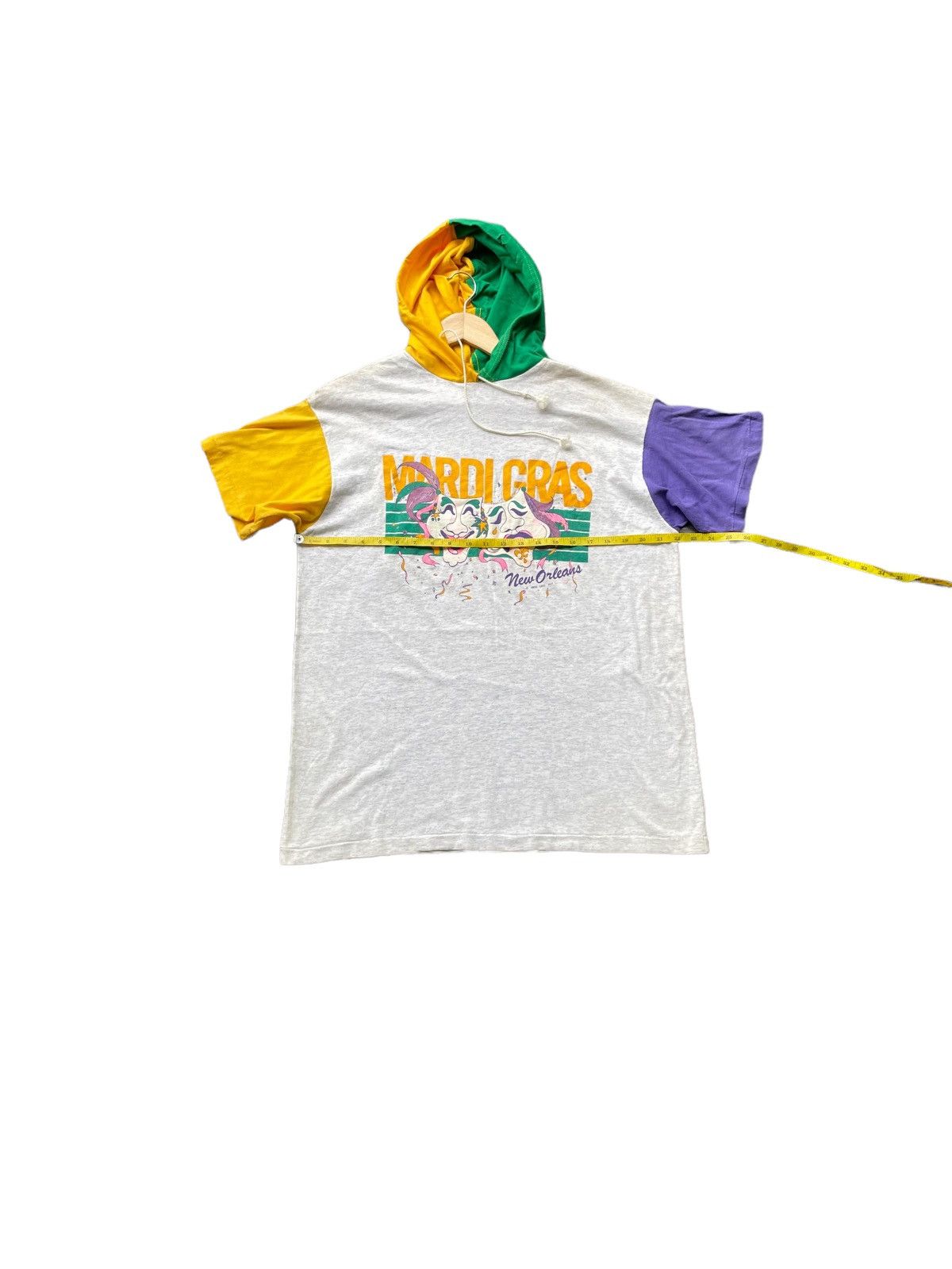 Vintage Vintage Mardi Gras New Orleans Hoodie Tshirt Size US L / EU 52-54 / 3 - 2 Thumbnail