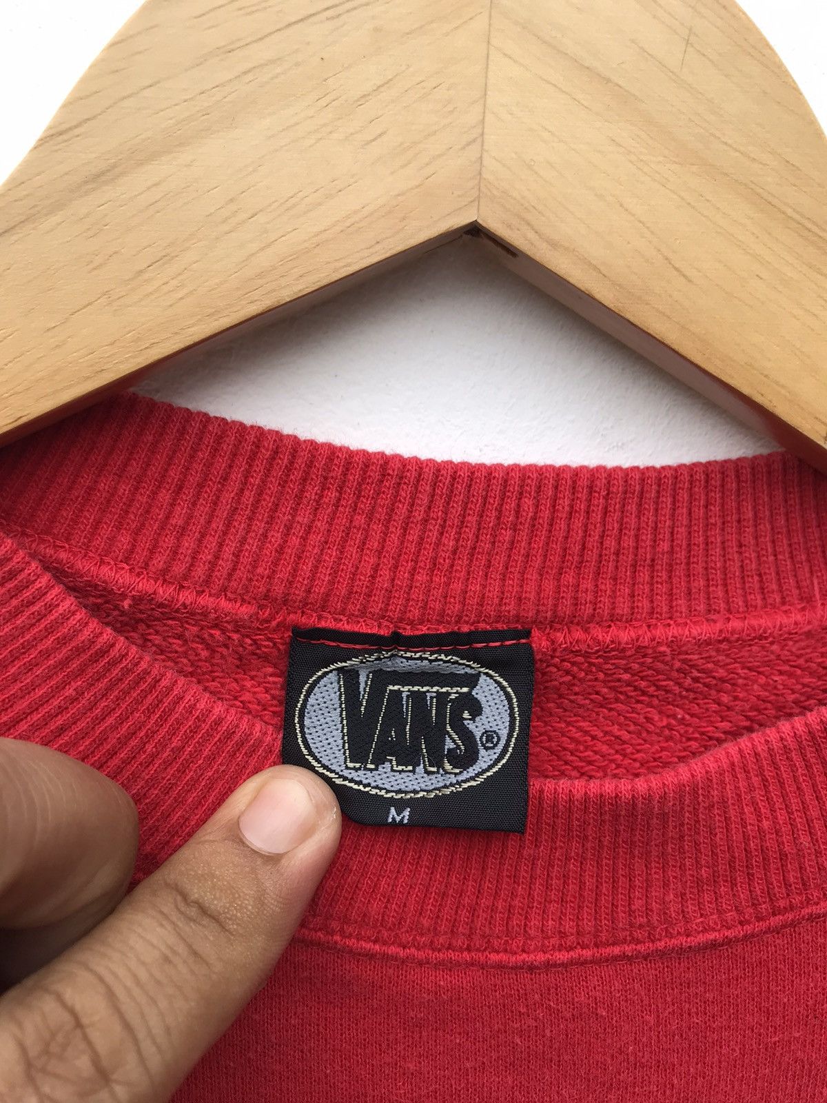 Vans × Vintage Vintage Vans Design Usa Flag Skates Sweatshirt ( 20 x 21 ) Size US S / EU 44-46 / 1 - 2 Thumbnail