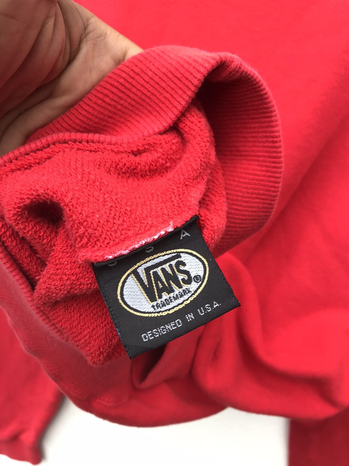 Vans × Vintage Vintage Vans Design Usa Flag Skates Sweatshirt ( 20 x 21 ) Size US S / EU 44-46 / 1 - 6 Thumbnail
