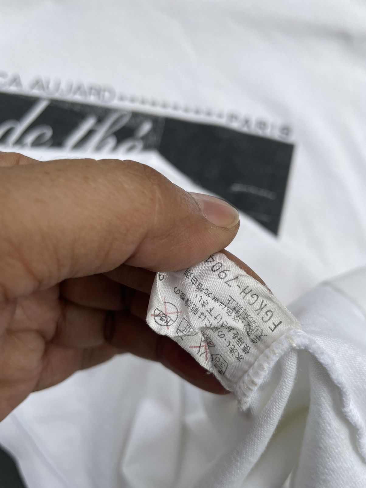 Japanese Brand × Vintage Vintage Christian Aujard Paris Photo Tee Size US M / EU 48-50 / 2 - 9 Thumbnail