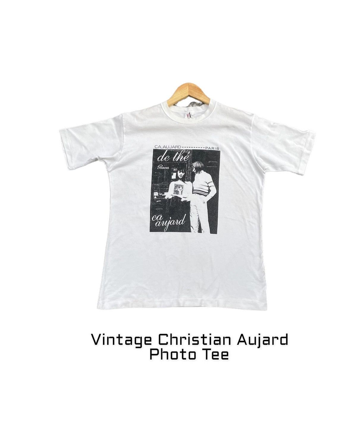 Japanese Brand × Vintage Vintage Christian Aujard Paris Photo Tee Size US M / EU 48-50 / 2 - 1 Thumbnail