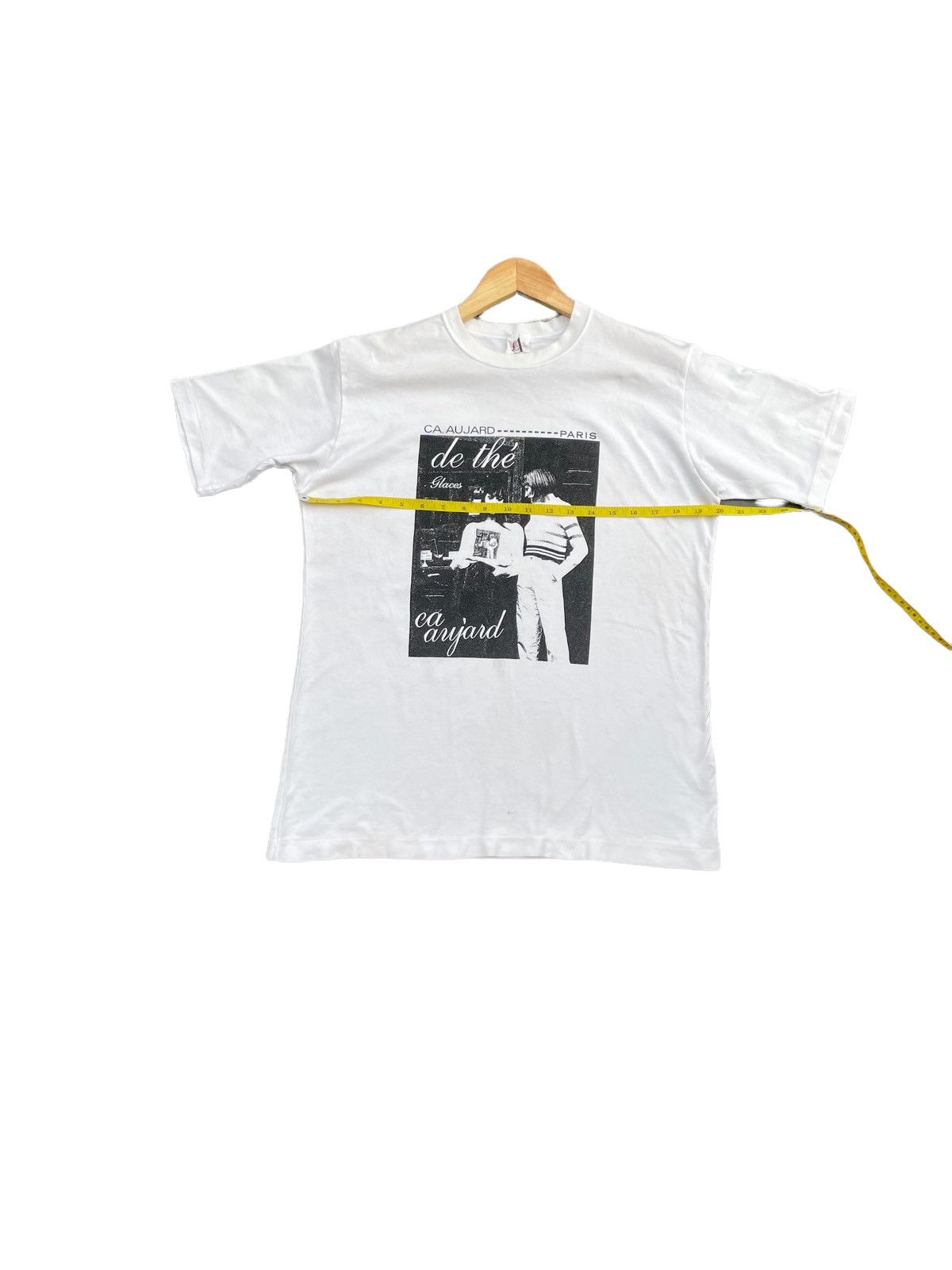 Japanese Brand × Vintage Vintage Christian Aujard Paris Photo Tee Size US M / EU 48-50 / 2 - 2 Thumbnail