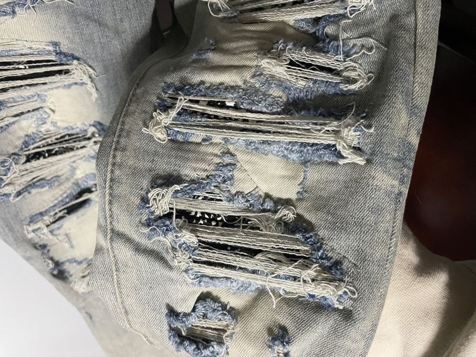 MNML MNML X165 paisley denim | Grailed