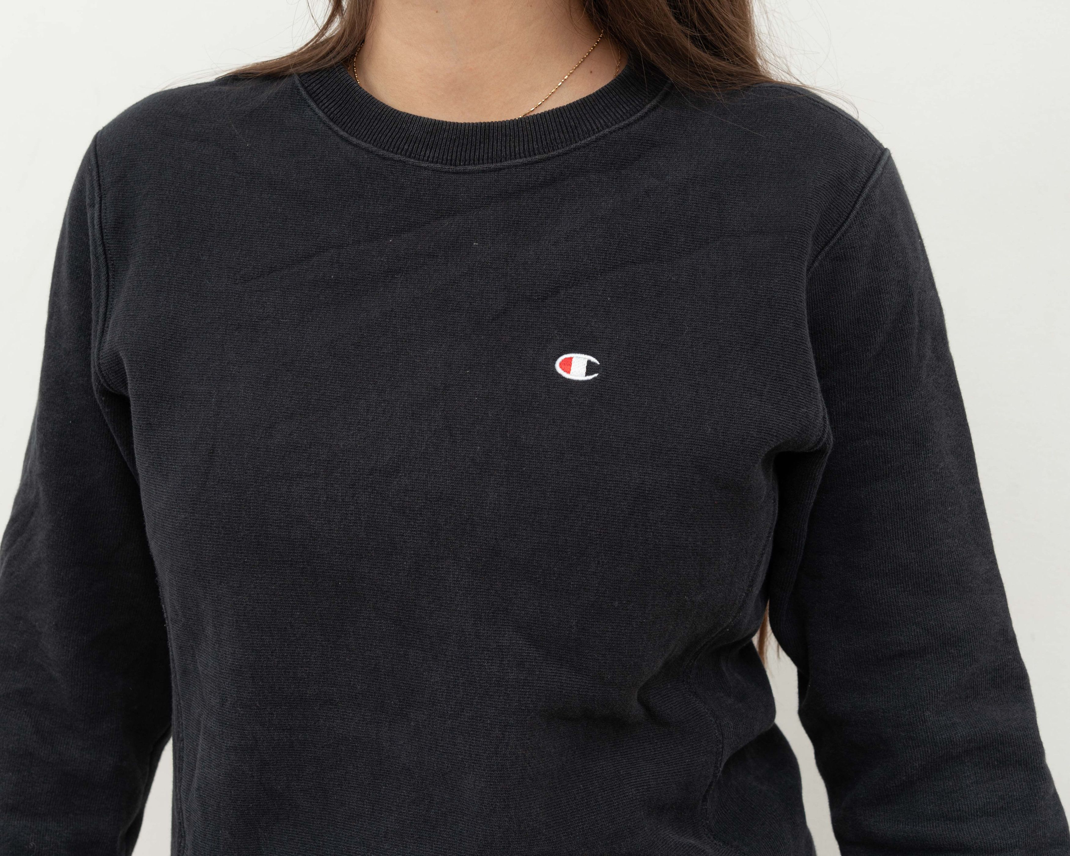 Champion × Vintage Reverse Weave Warm Up Pullover Jumper Sweatshirt Crew Neck Size S / US 4 / IT 40 - 4 Thumbnail